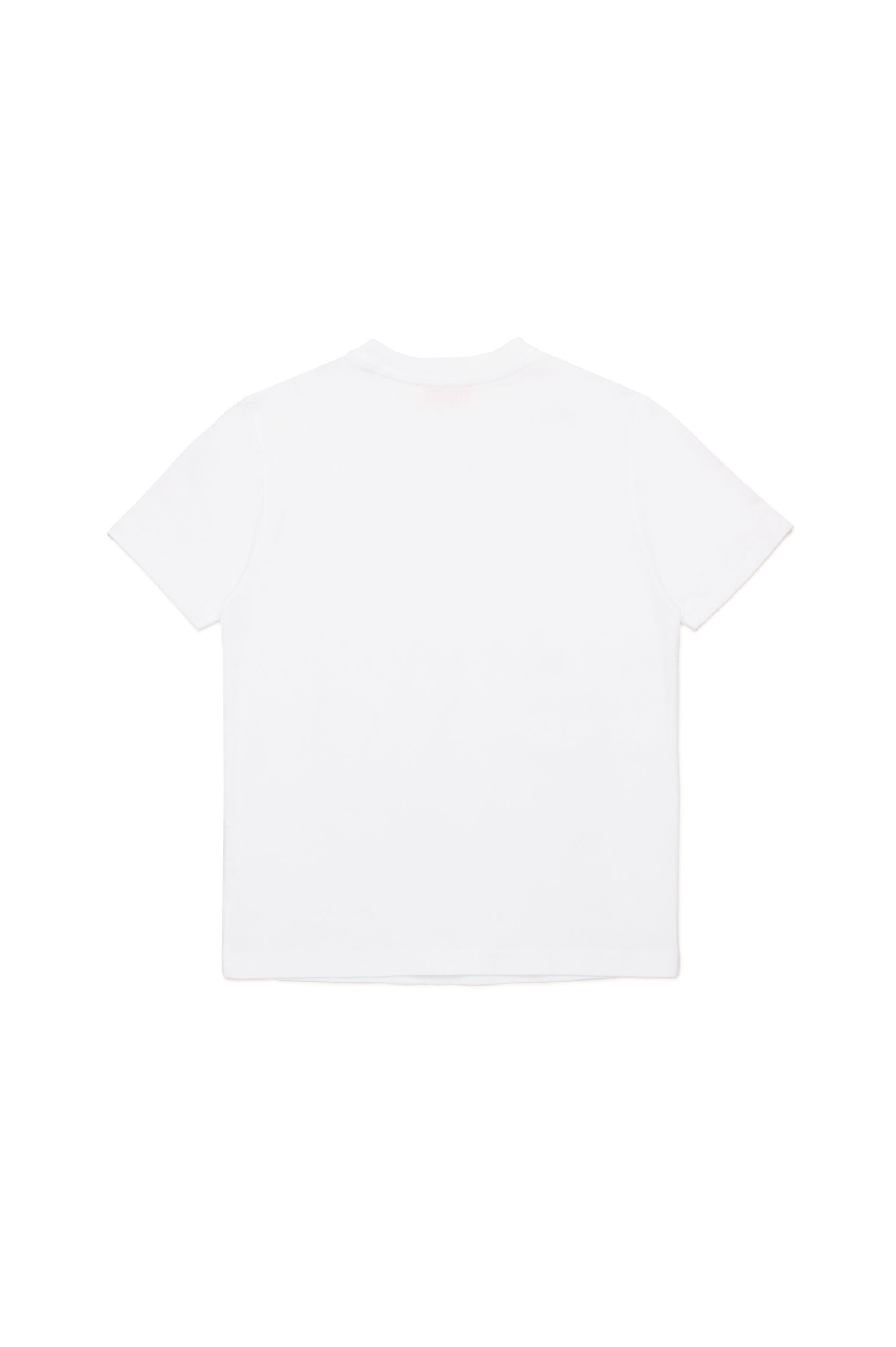 Diesel - TDIEGORD, Unisex's T-shirt with D logo in White - 2