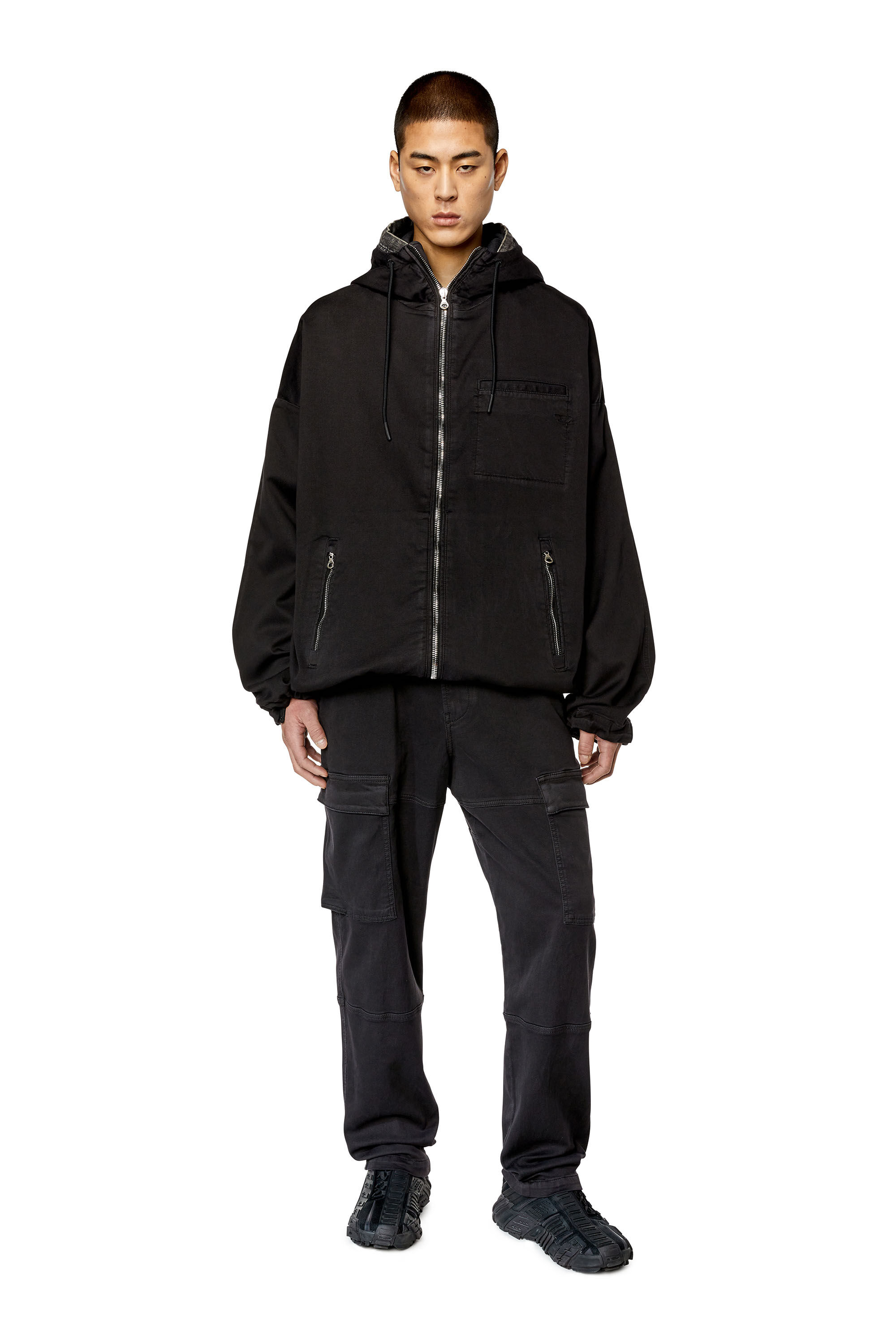 Diesel - Krooley JoggJeans® 068DY Tapered, Black - Image 1