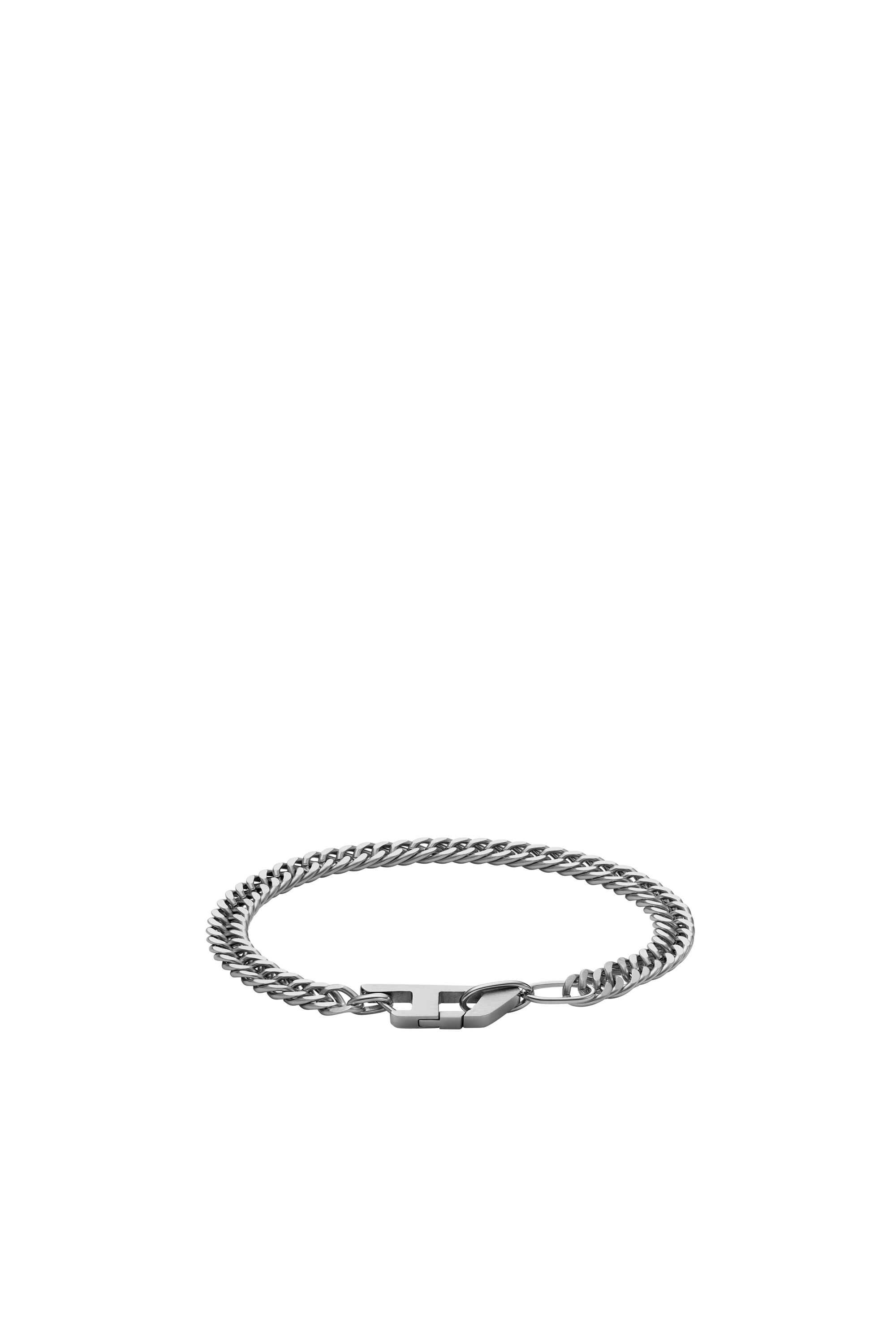 Diesel - DX1510, Unisex's Stainless steel chain bracelet in Silver - 1