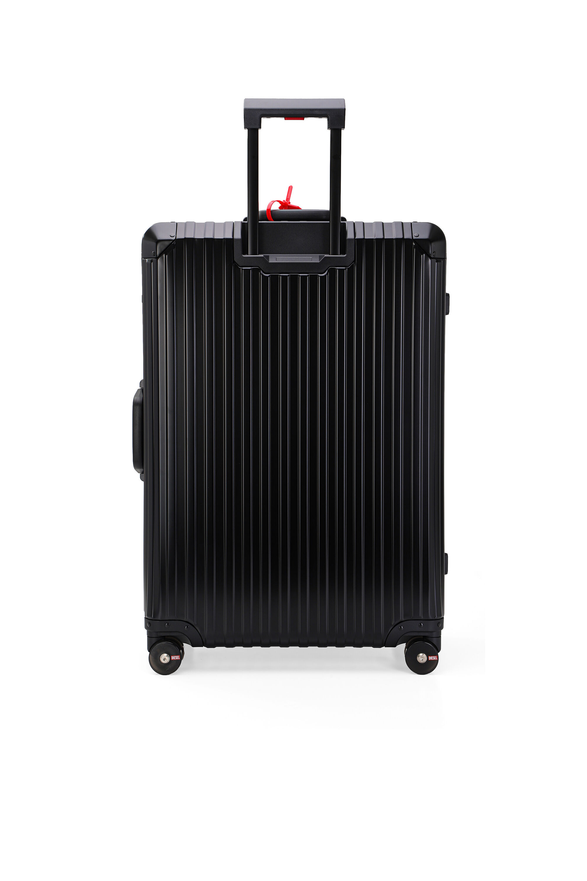 Diesel - DIESEL ALUMINUM TROLLEY- DSL002, Unisex's Aluminum suitcase size L in Black - 2