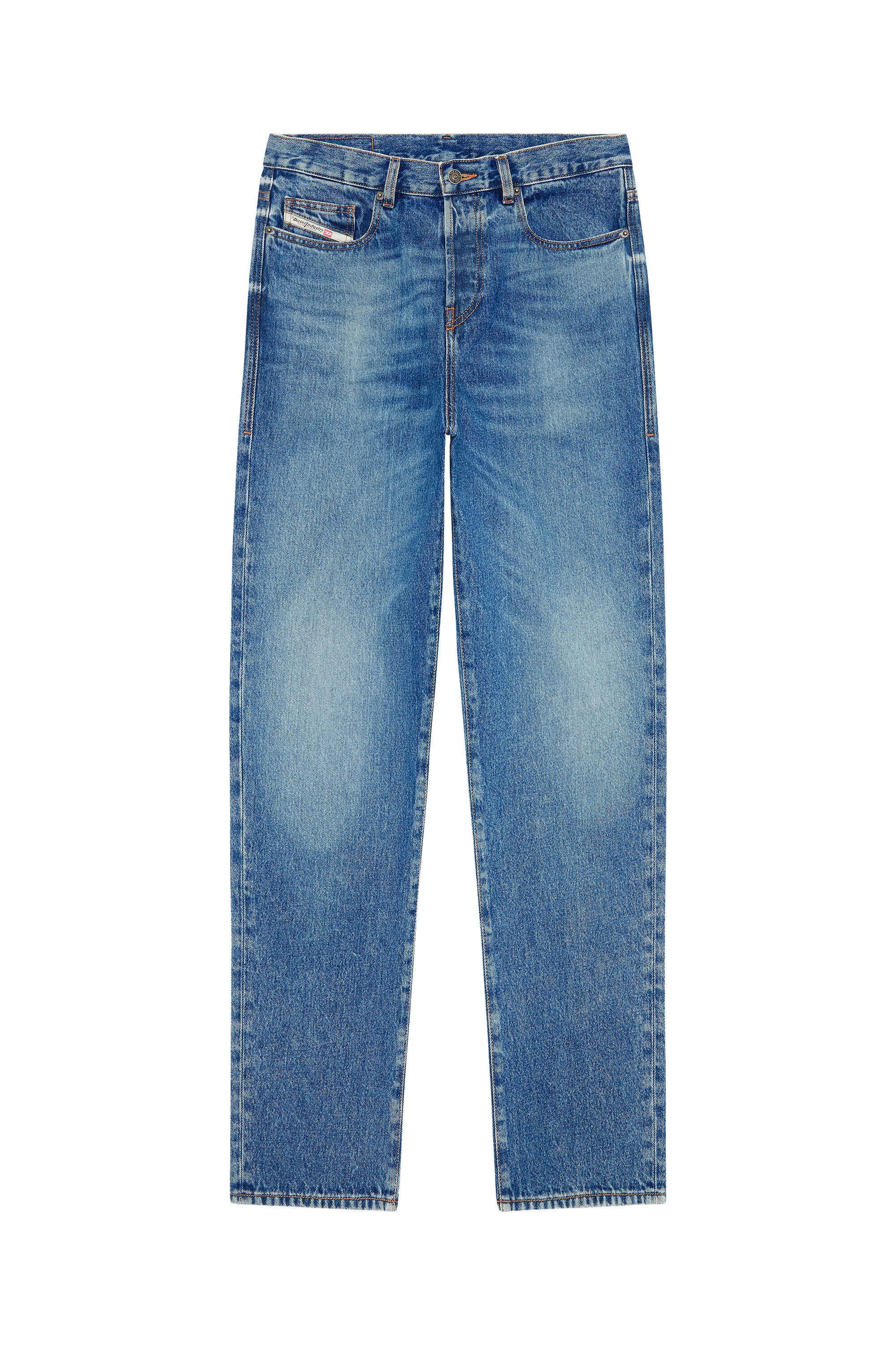 Diesel - Straight Jeans 2020 D-Viker 0GYCT, Medium blue - Image 2