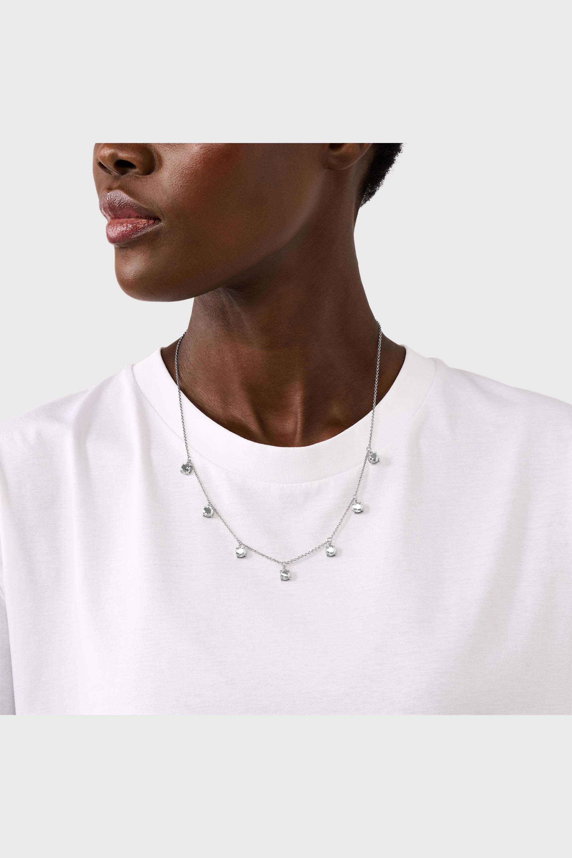 Diesel - DL1360040 STERLING SILVER JEWEL, Unisex's Sterling Silver Chain Necklace in Silver - 4