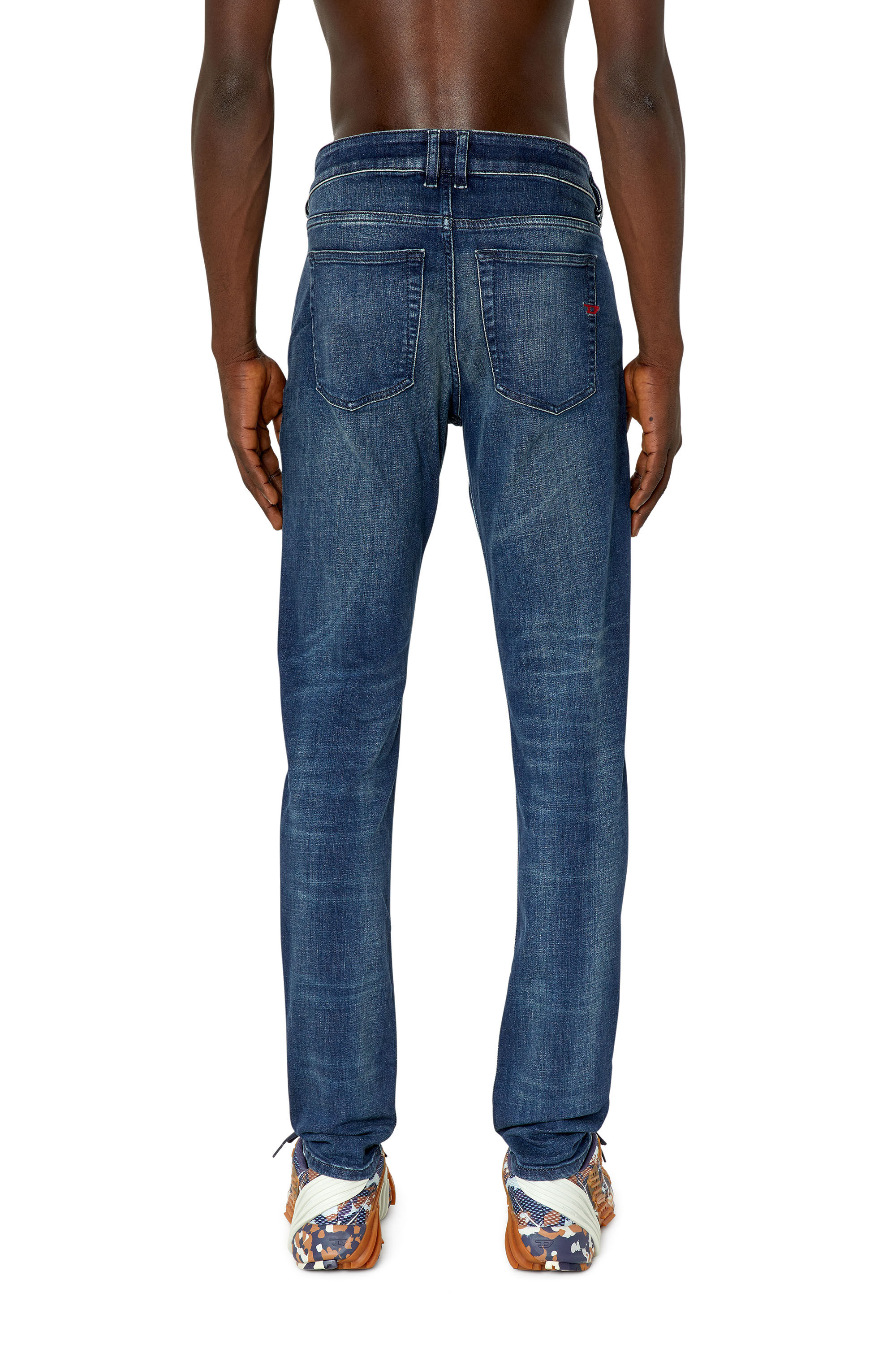 Diesel - Man's Skinny Jeans 1979 Sleenker 09F58, Dark Blue - 4