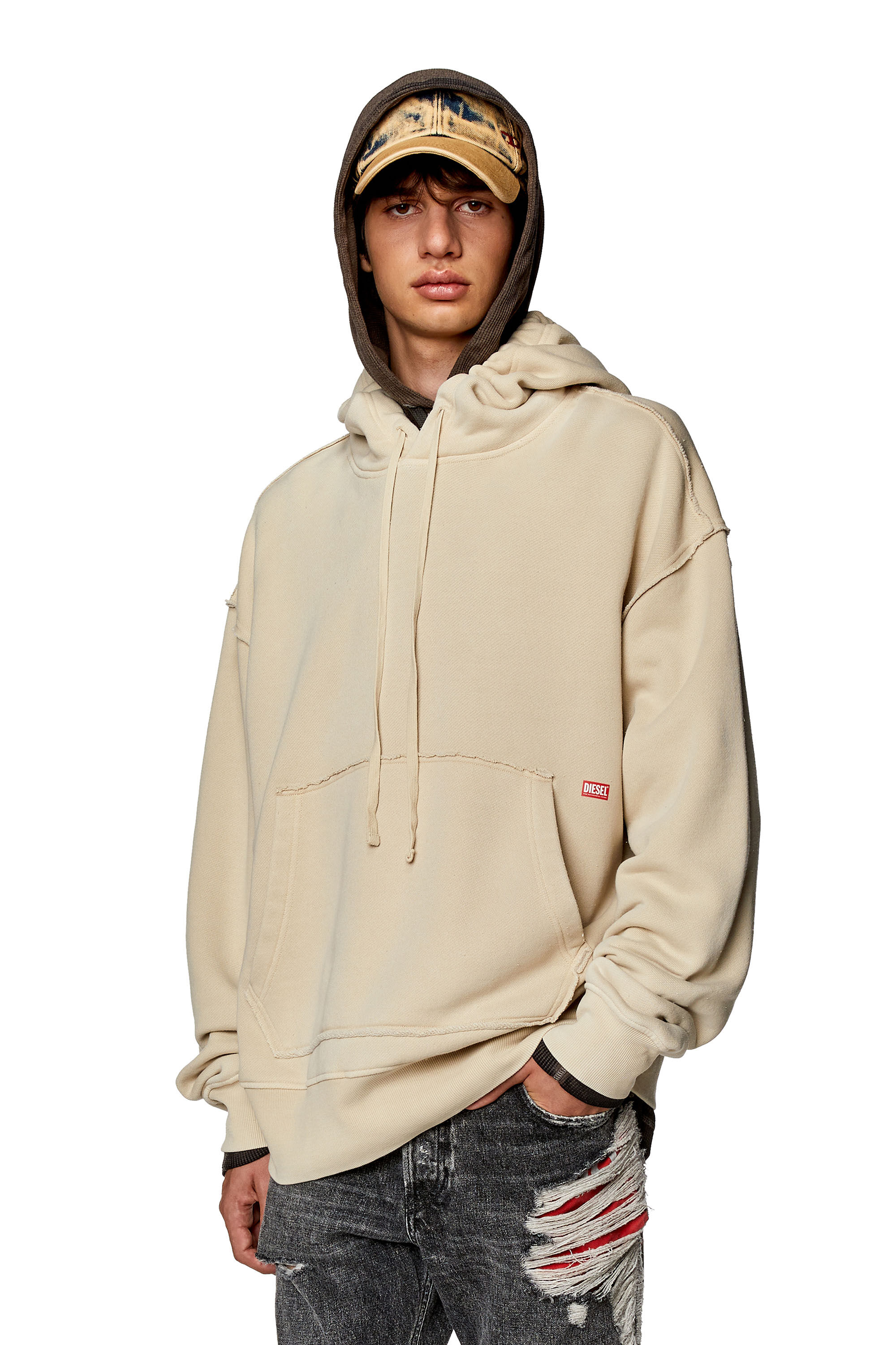 Diesel - S-MACS-HOOD-RW, Beige - Image 3