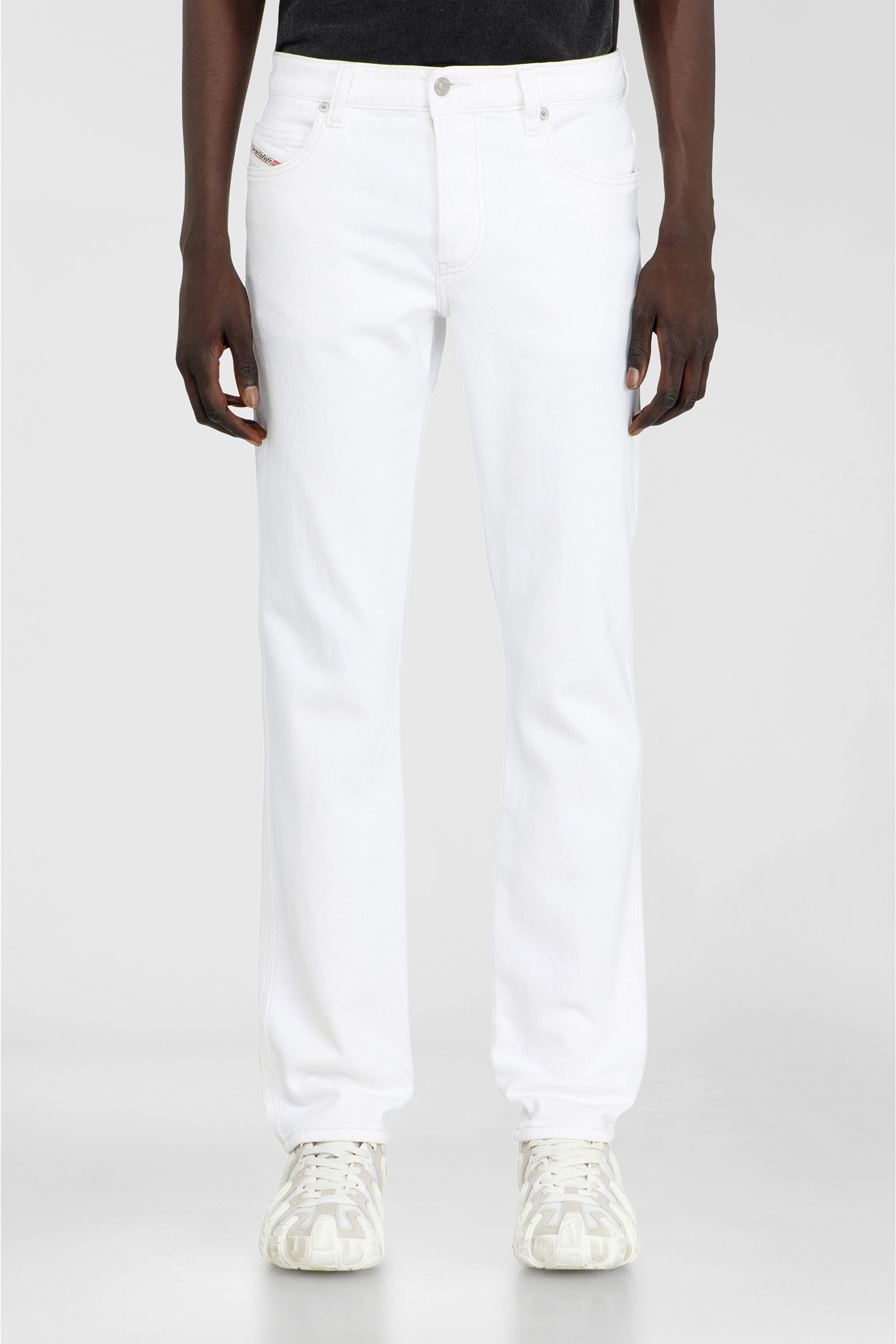 Diesel - Man's Slim Jeans 1993 D-Vyl 09N92, White - 4