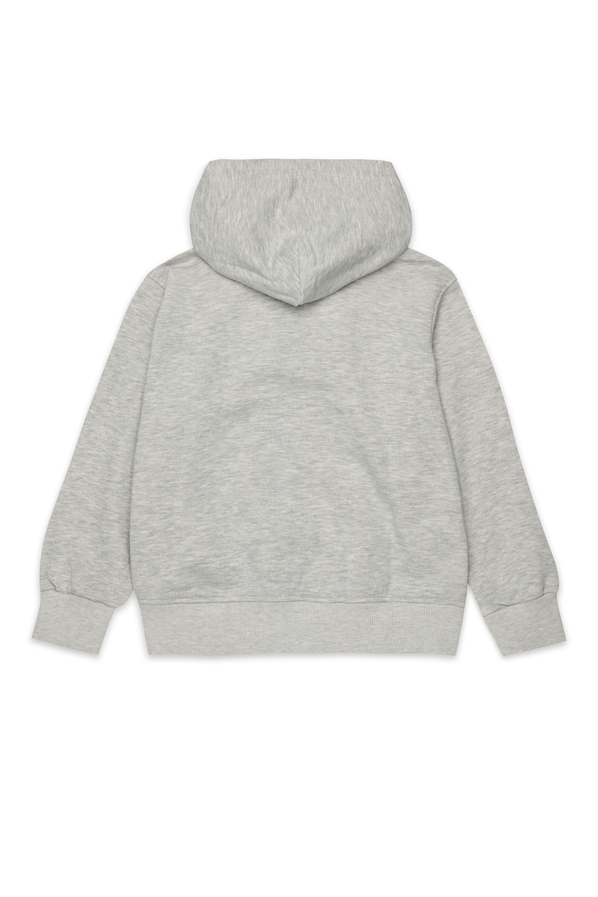 Diesel - SDROPSHOODZ OVER, Man's Cotton zip-up hoodie in Grey - 2