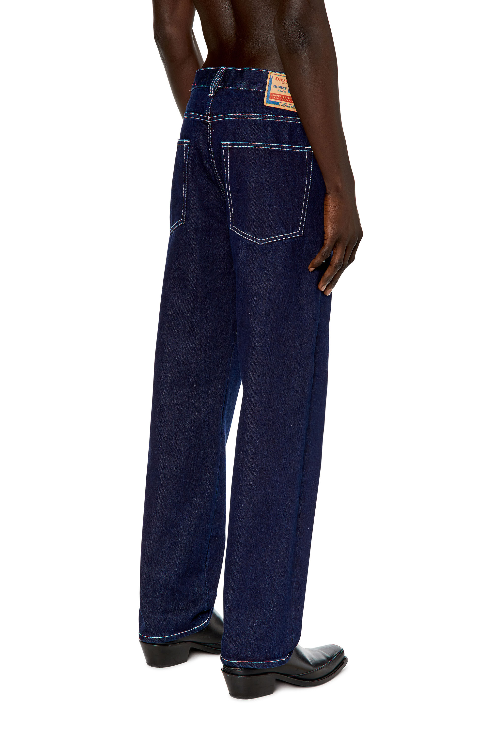 Diesel - 2010 D-Macs 09F19 Straight Jeans, Dark Blue - Image 4