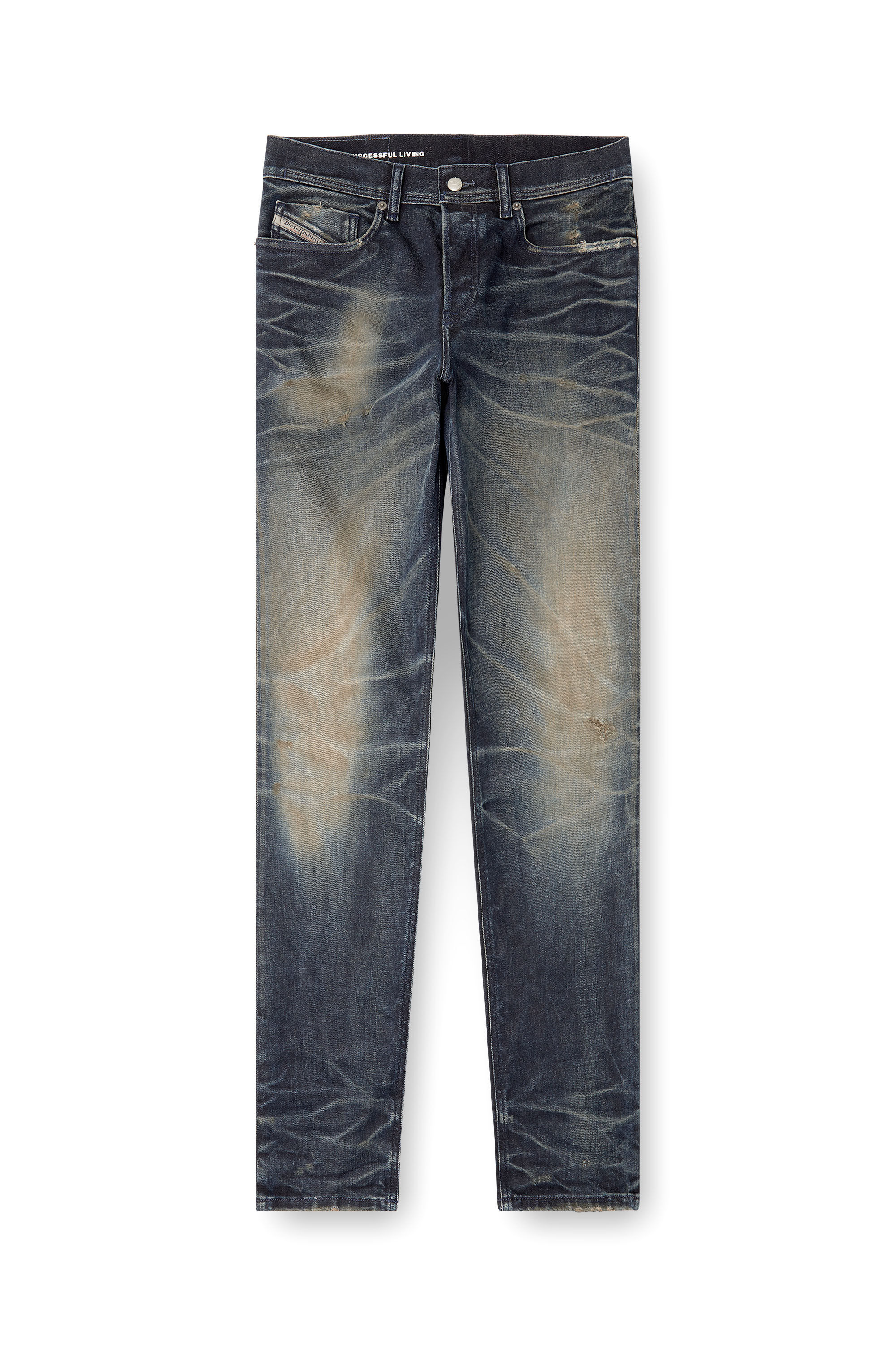 Diesel - Man's Regular Jeans 2023 D-Finitive 09M46, Dark Blue - 2