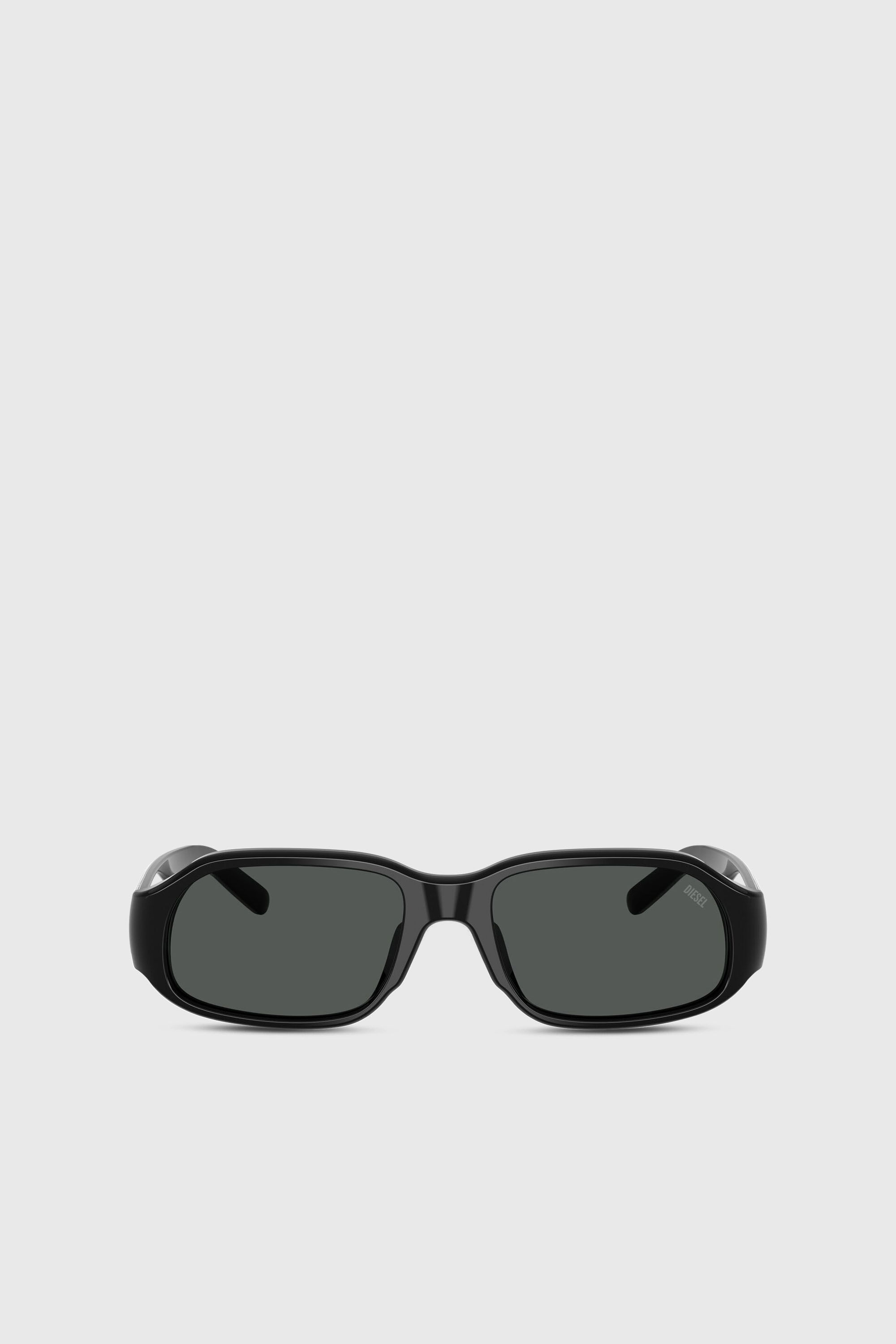 Diesel - 0DL2009U, Unisex's Rectangle sunglasses in Black - 1
