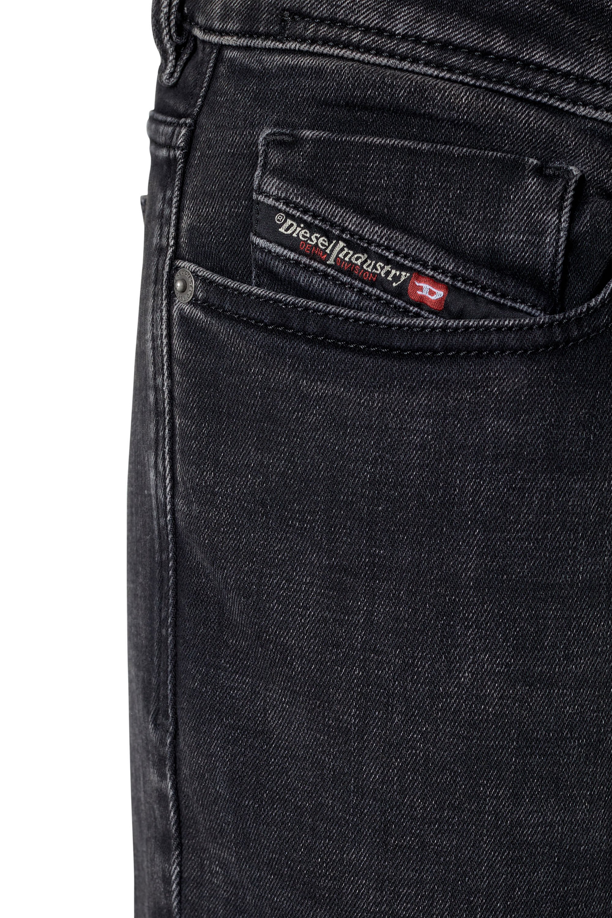 Diesel - Skinny Jeans 1979 Sleenker 09C23, Black/Dark grey - Image 6