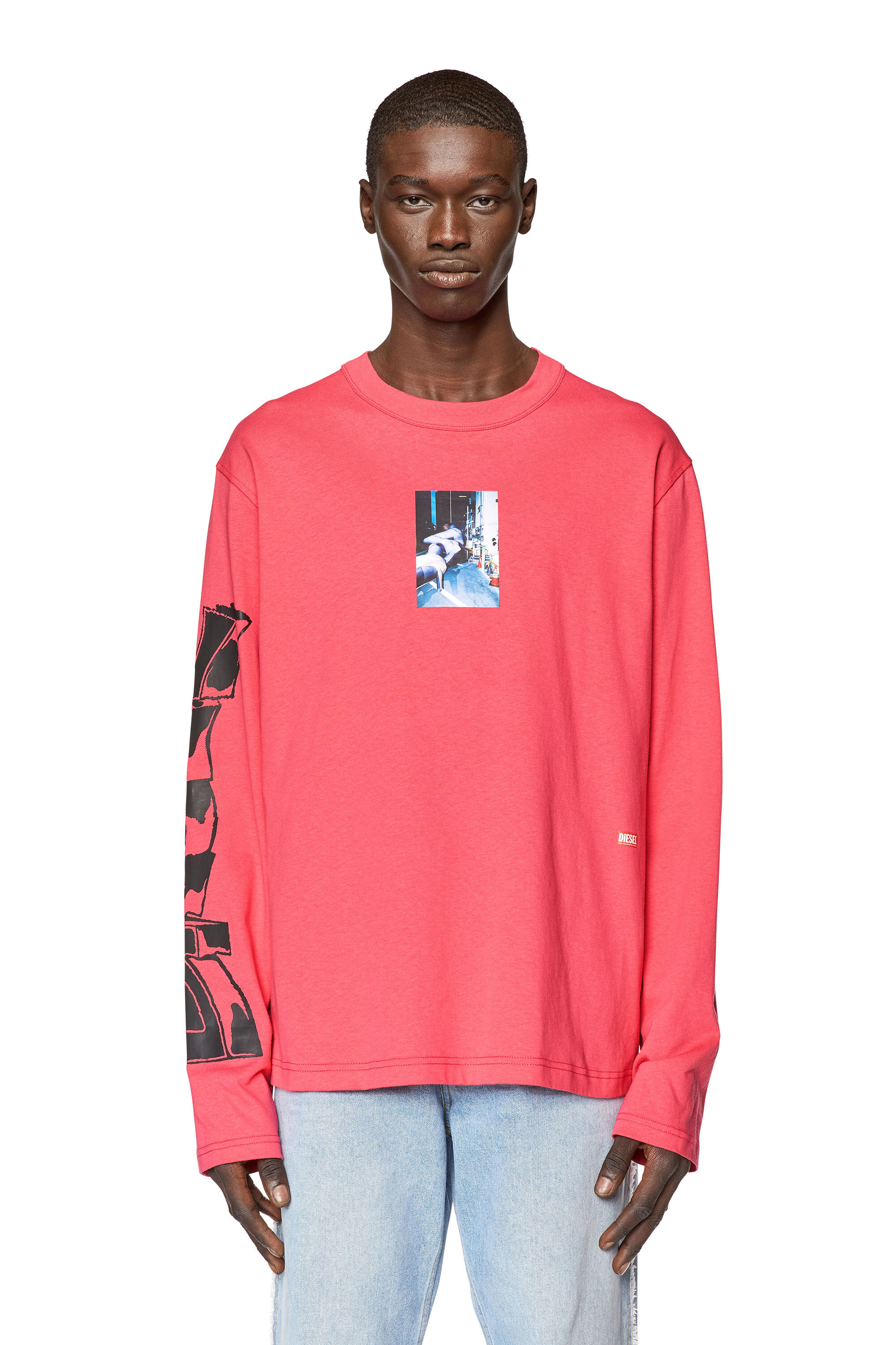 Diesel - T-CRANE-LS-L2, Pink - Image 6