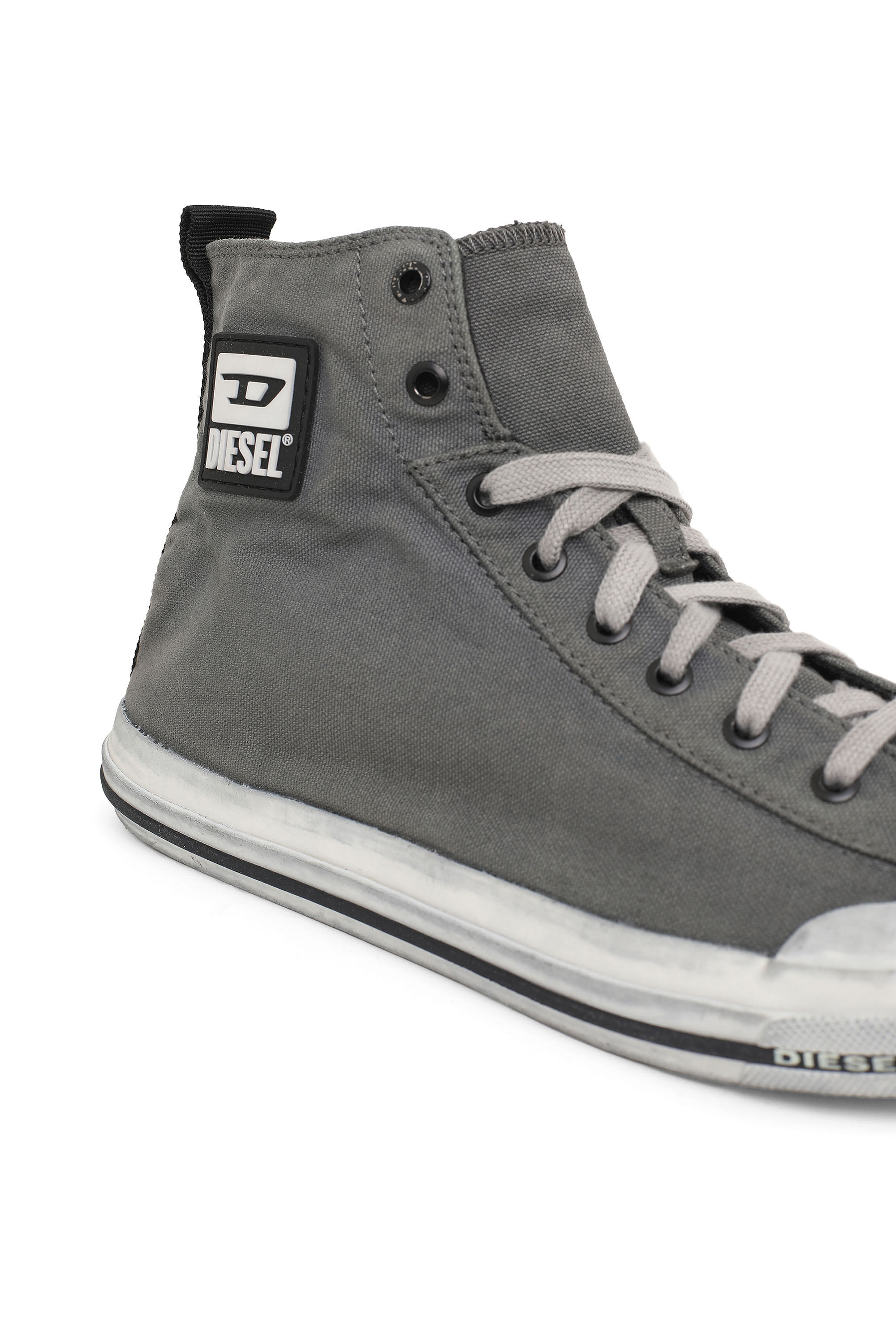 grey diesel trainers