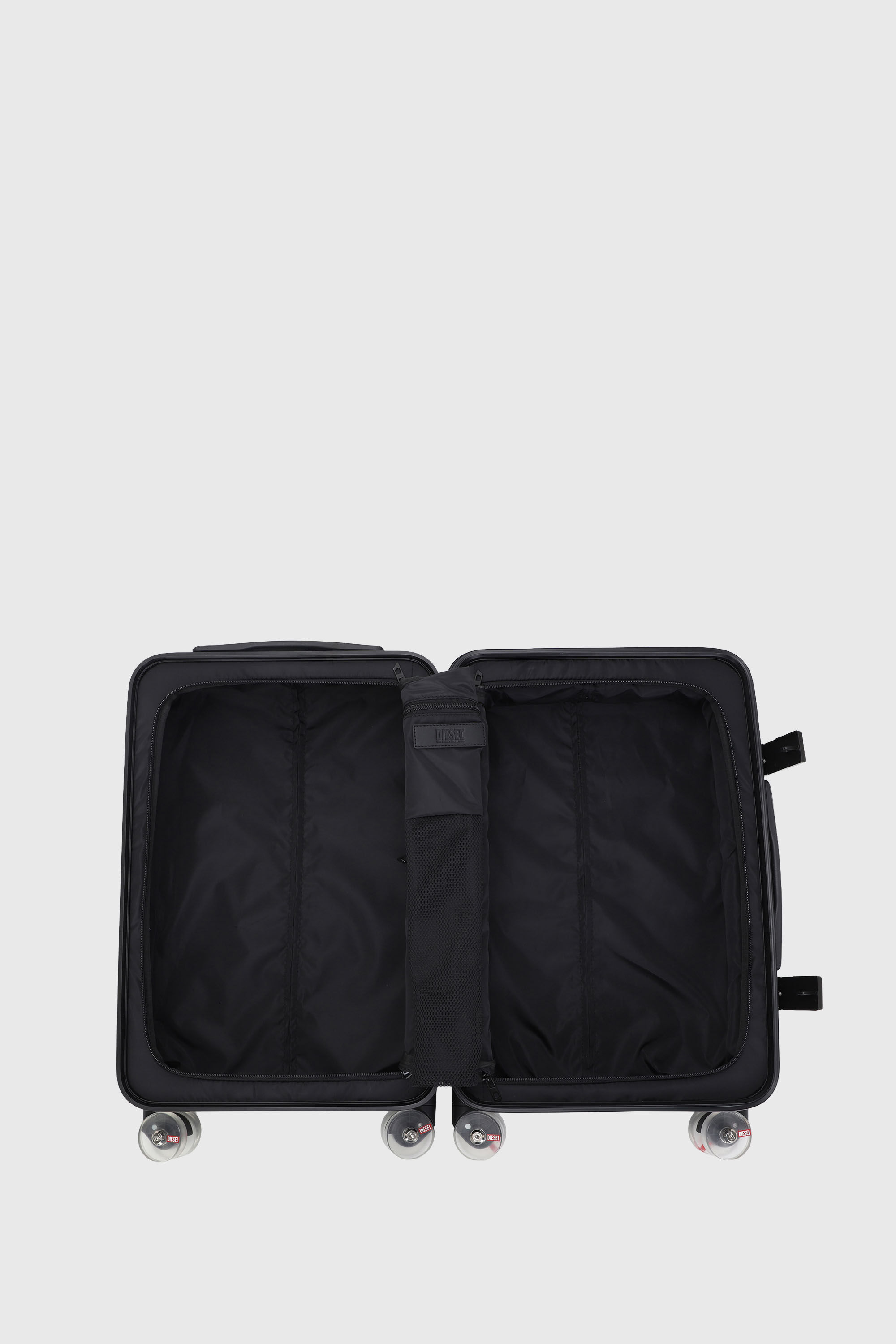 Diesel - DSL CARBON FIBER TROLLEY-BLACK- DSL001, Unisex's Carbon fiber suitcase size S in Black - 4