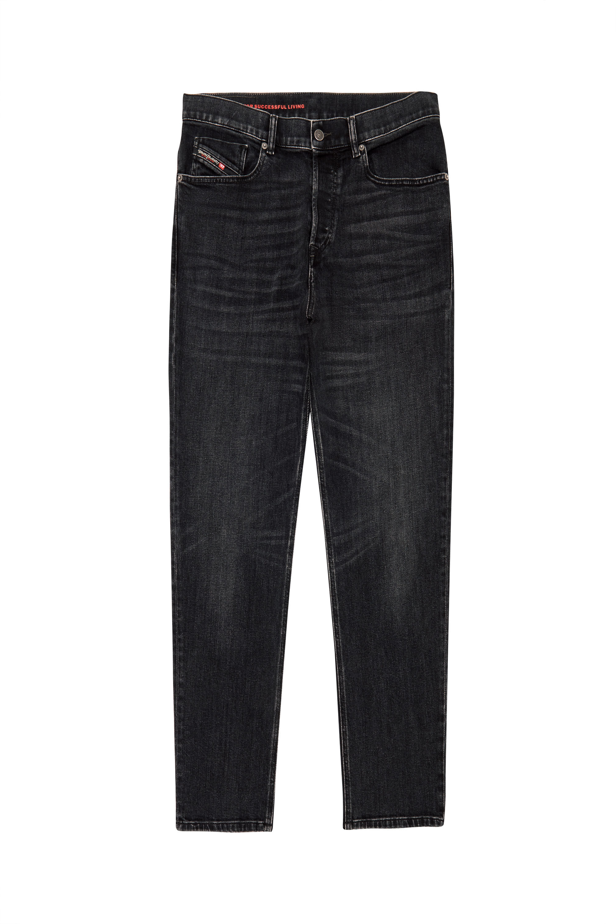 Diesel - Tapered Jeans 2005 D-Fining 09B83, Black/Dark grey - Image 2