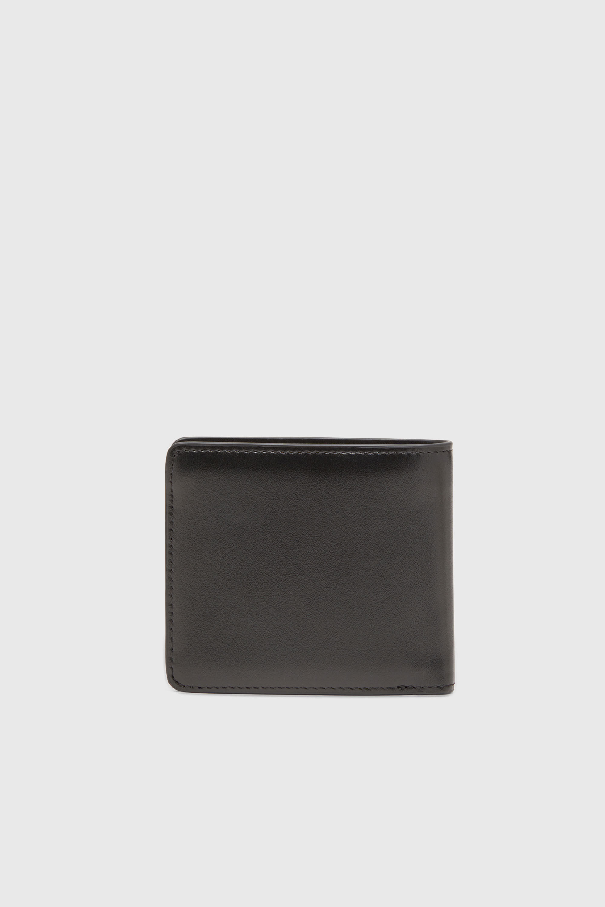 Diesel - HOLI-D BI FOLD COIN S 3D, Unisex's Bi-fold wallet in leather in Black - 2