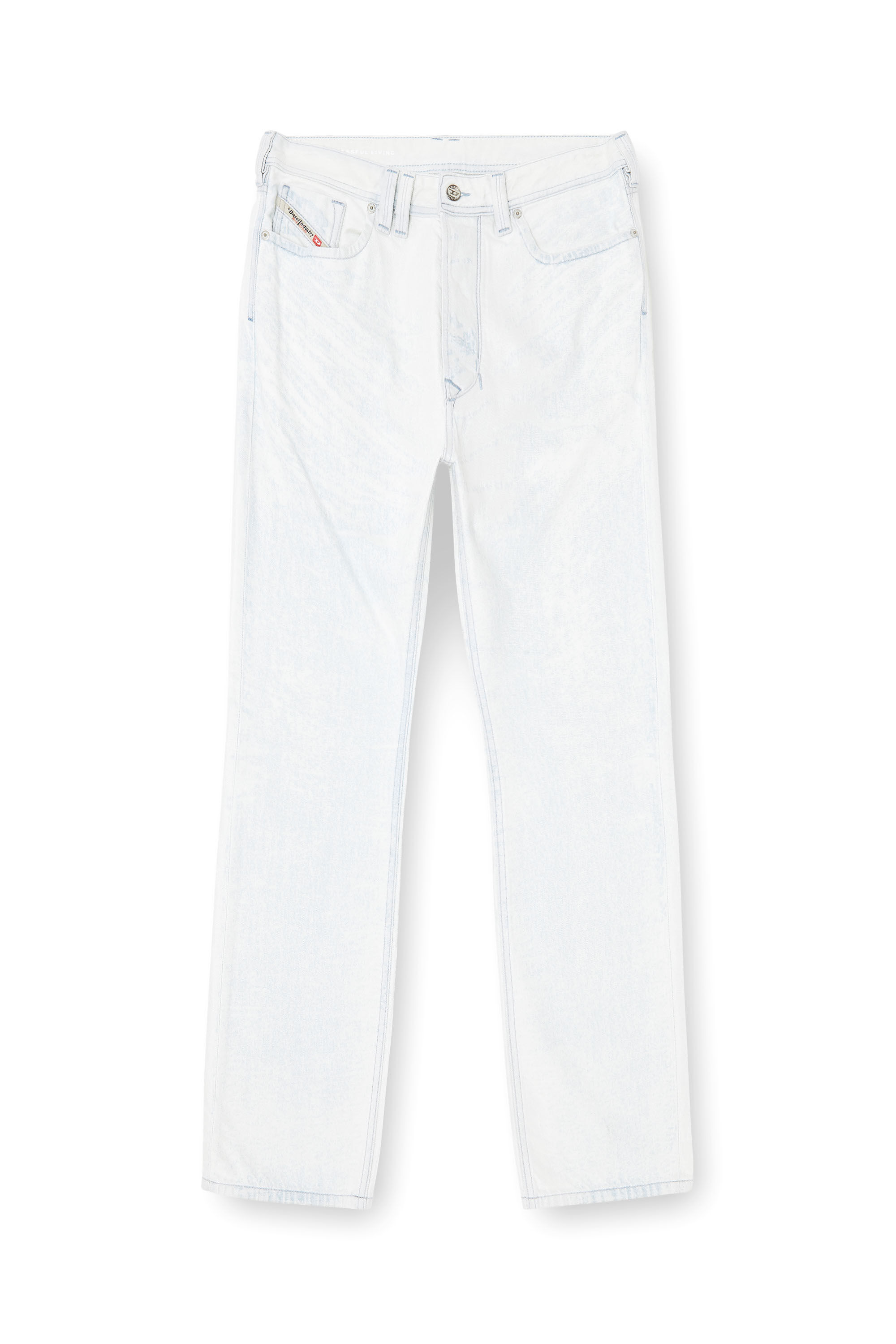 Diesel - Man's Regular Jeans 1985 Larkee 09Q16, Light Blue - 2