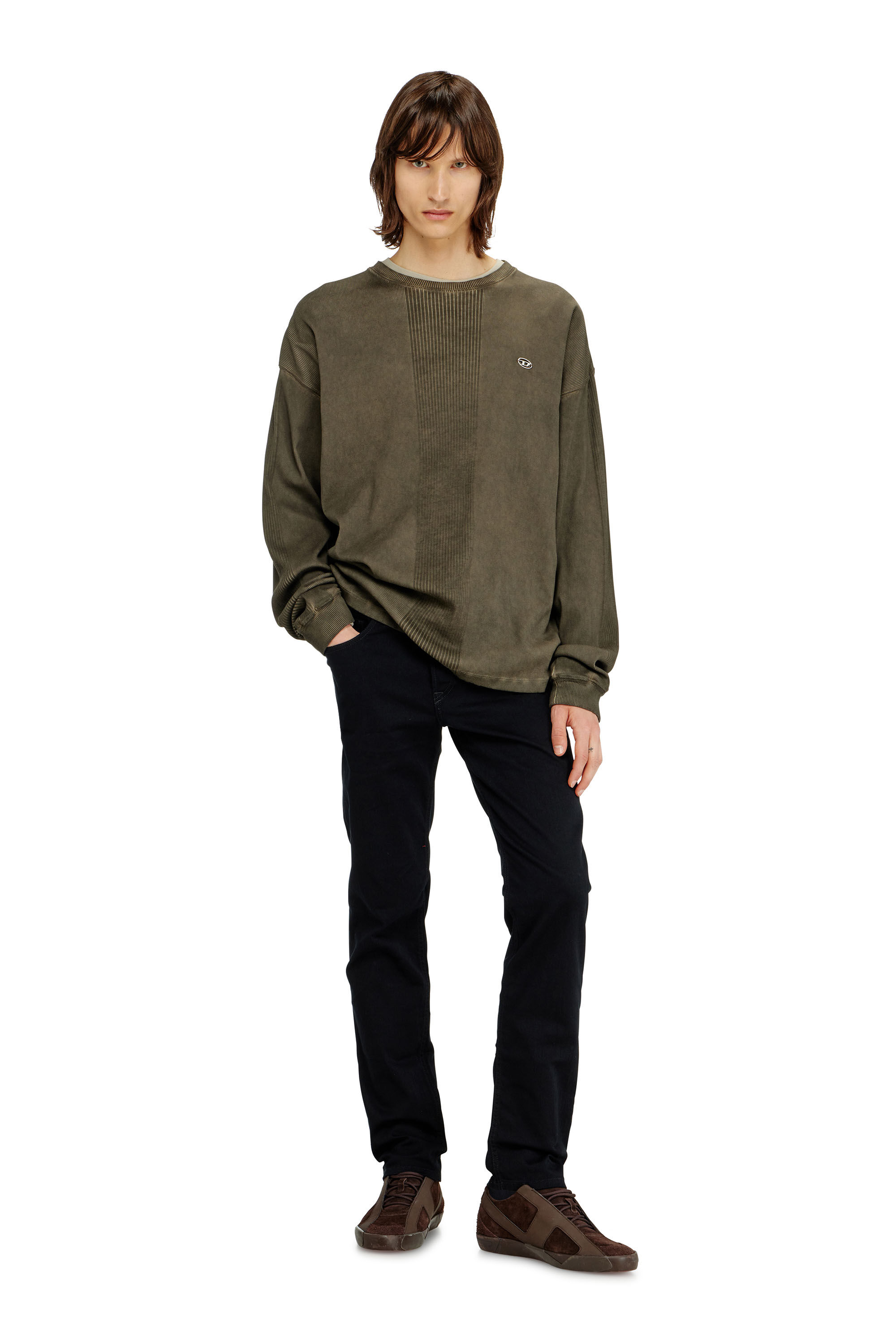 Diesel - Man's Regular Jeans 2023 D-Finitive 069YP, Black/Dark grey - 2