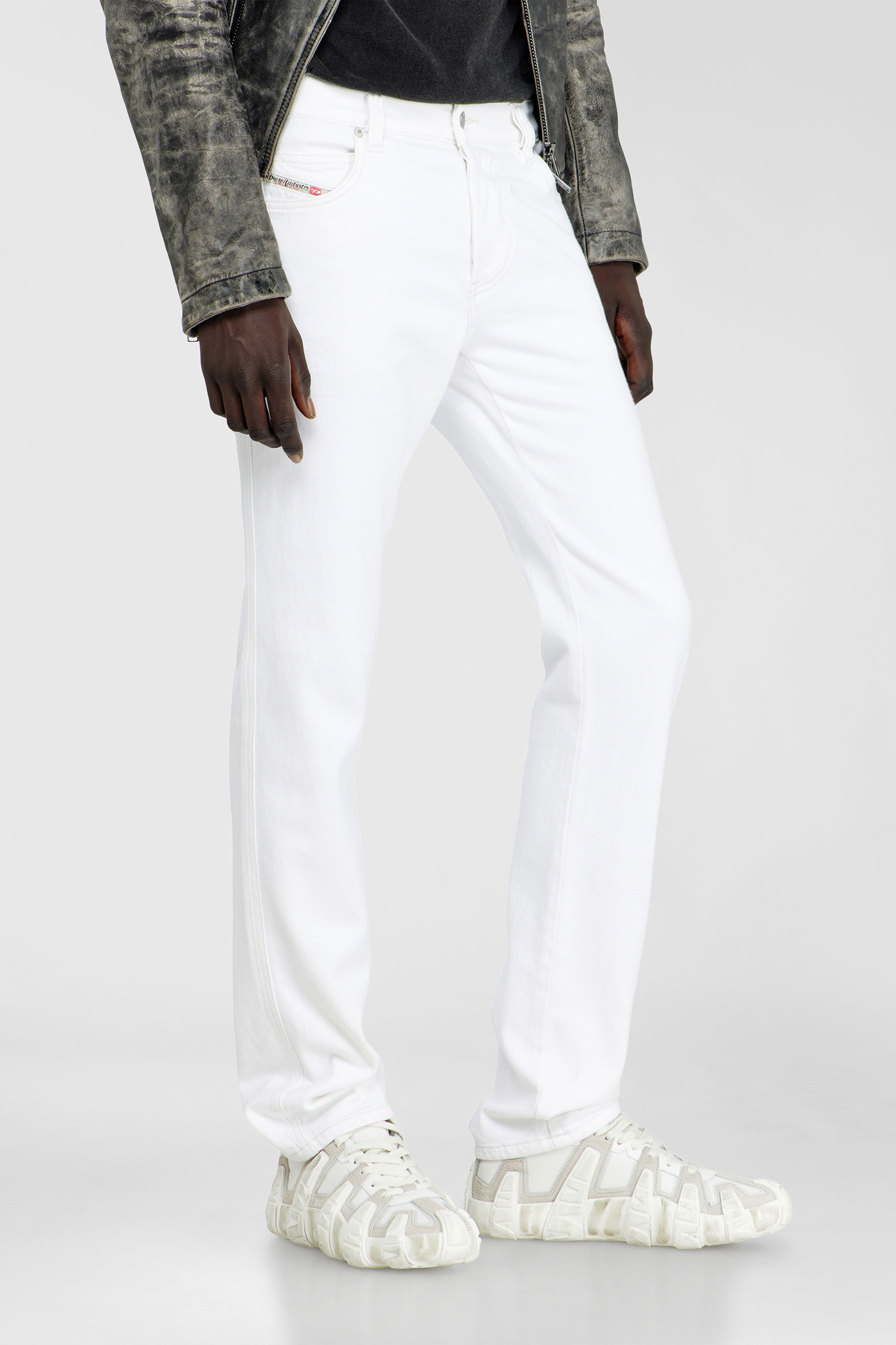 Diesel - Man's Slim Jeans 1993 D-Vyl 09N92, White - 7