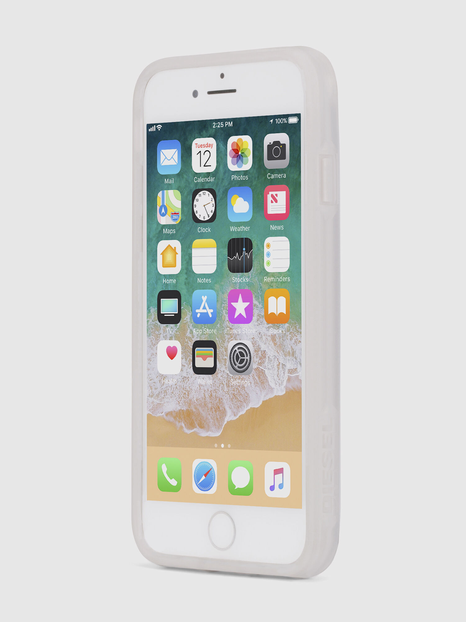 Diesel - BLAH BLAH BLAH IPHONE 8 PLUS/7 PLUS/6s PLUS/6 PLUS CASE, Woman's Resin case, iPhone 8 Plus/7 Plus/6s Plus/6 Plus in White - 3
