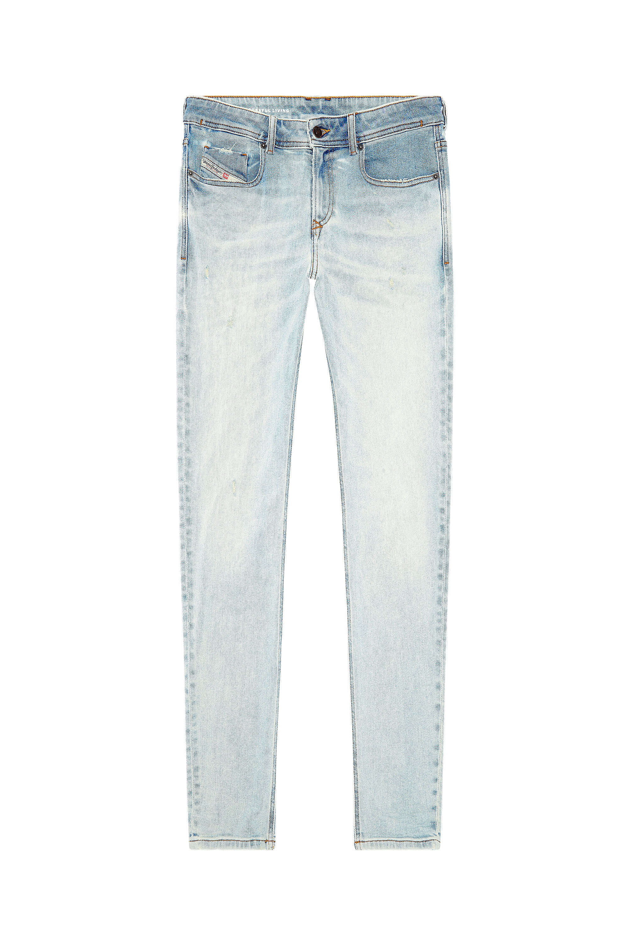 Diesel - Skinny Jeans 1979 Sleenker 09H73, Light Blue - Image 2