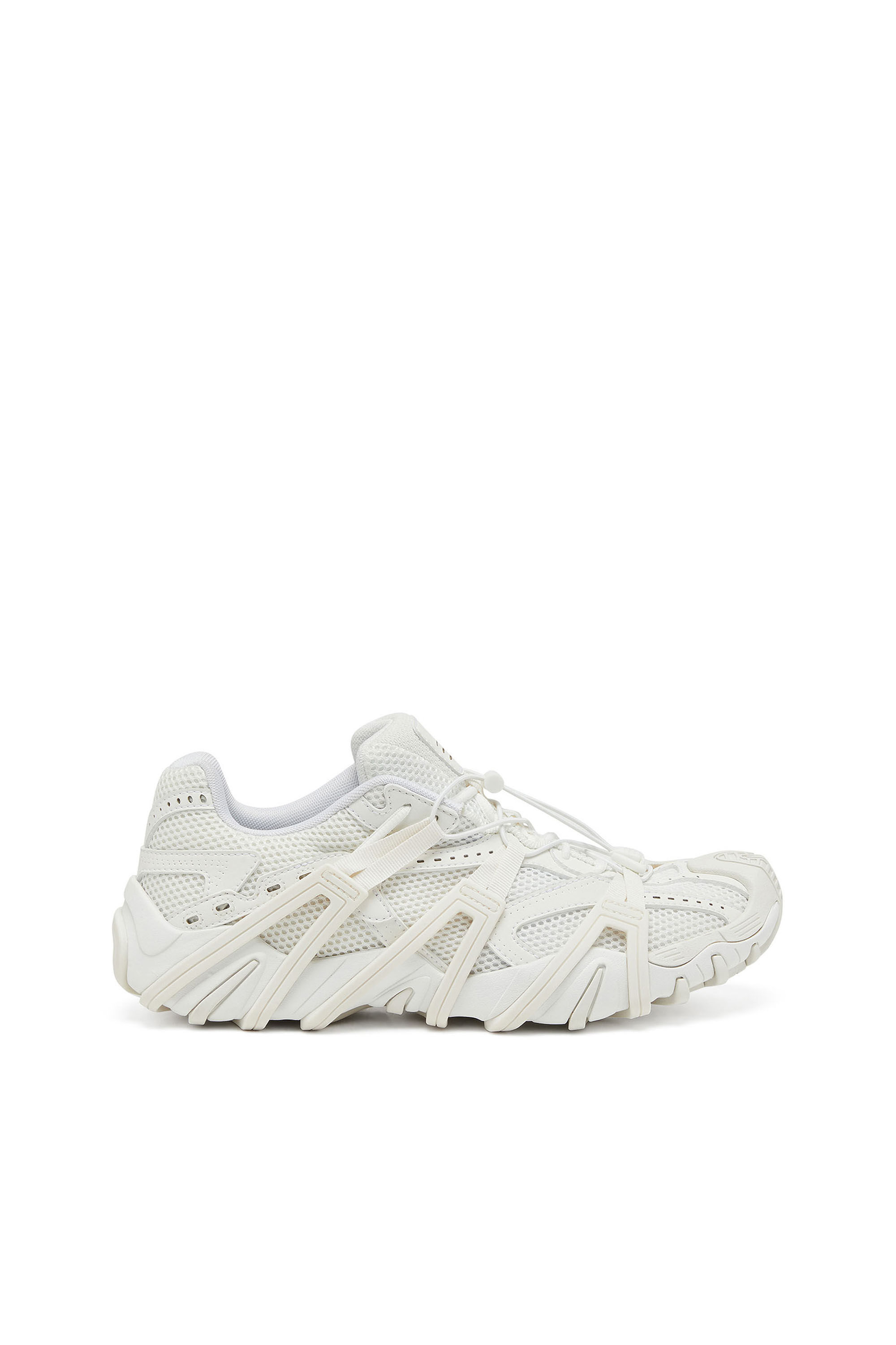 Men s S Prototype Cr Lace Mesh and PU sneakers with double