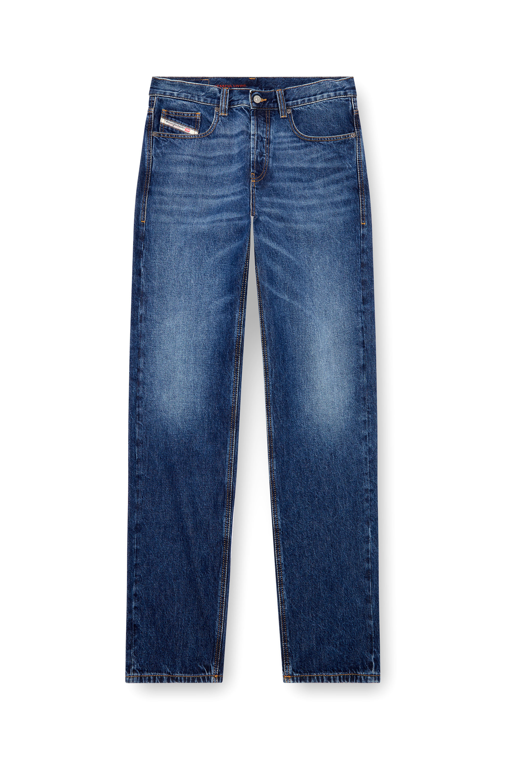 Regular Jeans 2024 D-Macs 09I27, Dark Blue Diesel - Man's Regular Jeans 2024 D-Macs 09I27, Dark Blue - 2