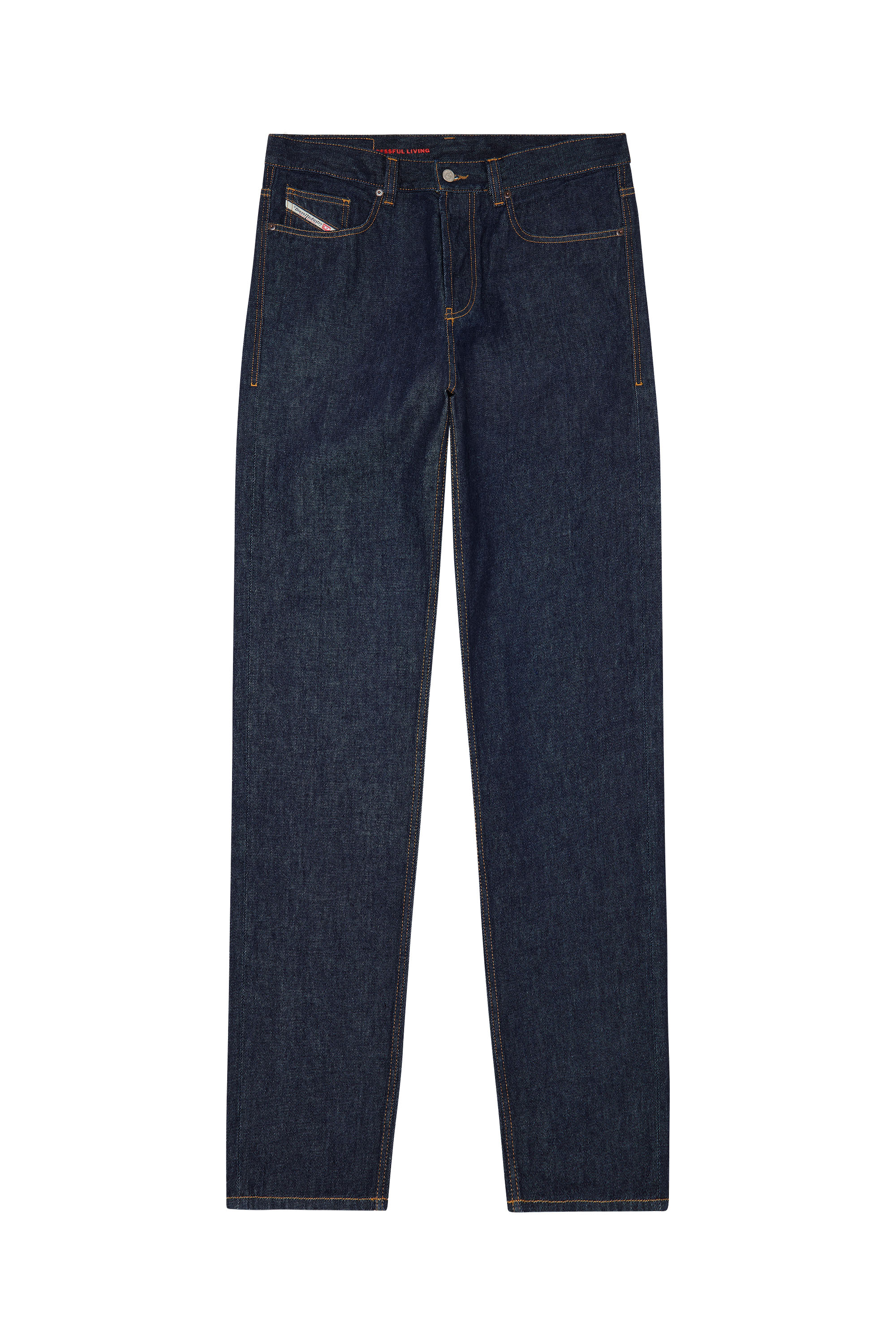 2010 D-MACS Z9C02 Straight Jeans, Dark Blue - Jeans