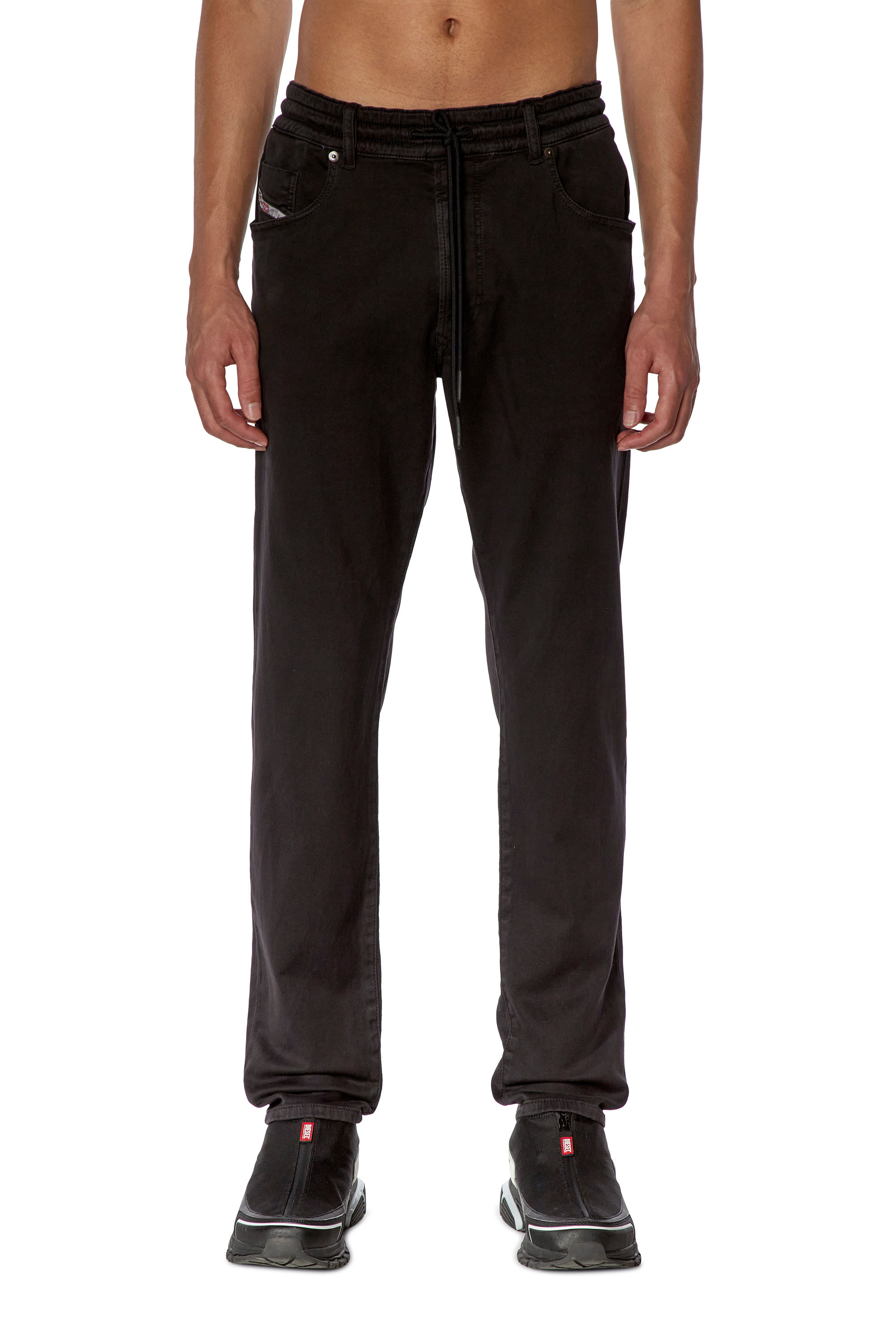 Diesel - Tapered 2030 D-Krooley Joggjeans® 068DY, Black - Image 2