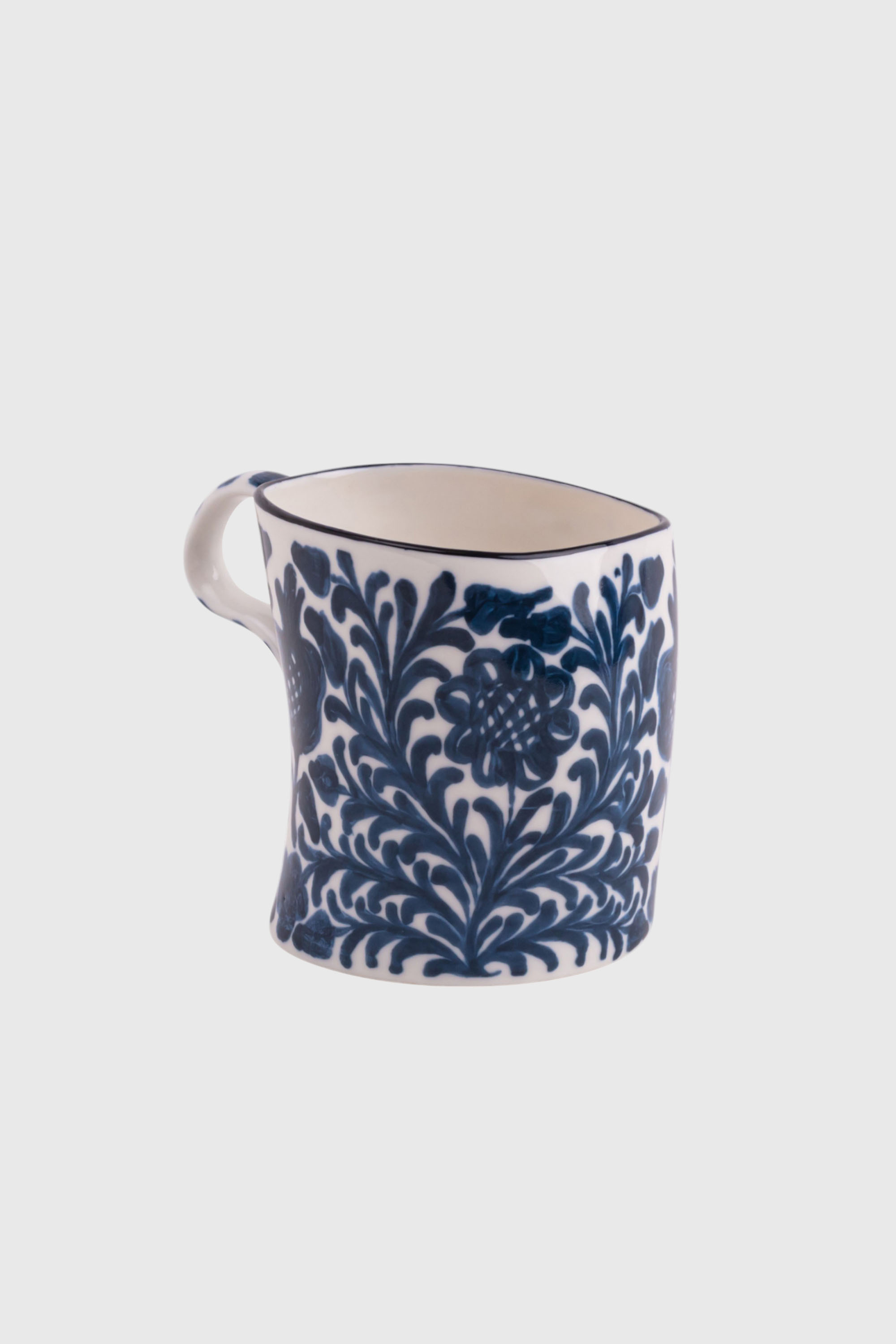 Diesel - 11267 PORCELAIN MUG "CLASSIC ON ACID" -, Unisex's Porcelain mug in White/Blue - 4