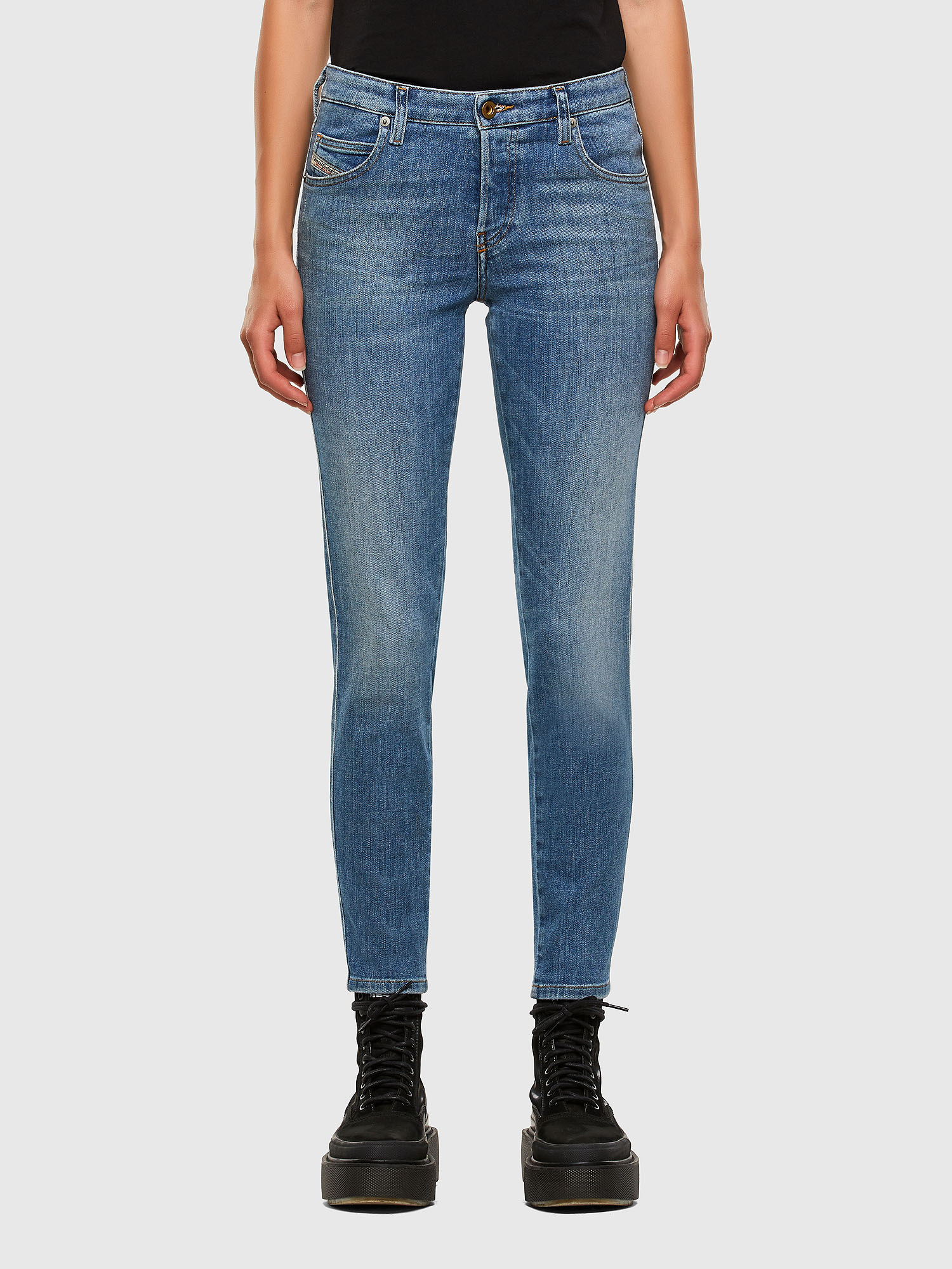 Babhila 086AP Woman: Slim Medium blue Jeans | Diesel