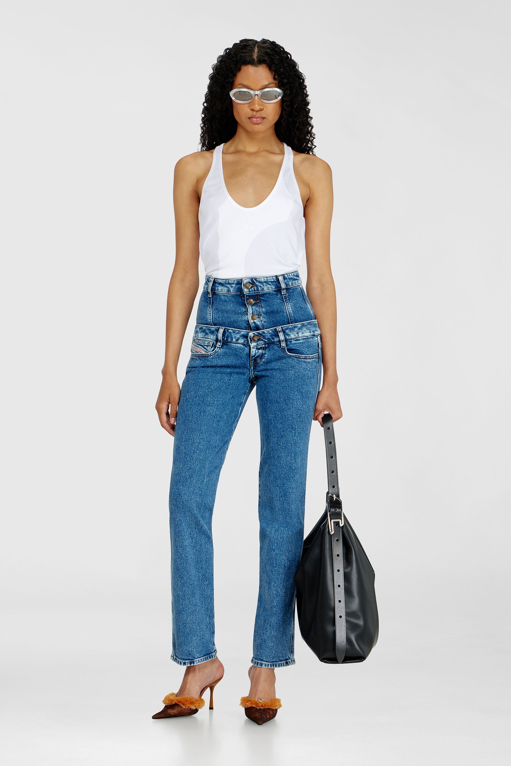 Slim Jeans High Waist D-Fynora