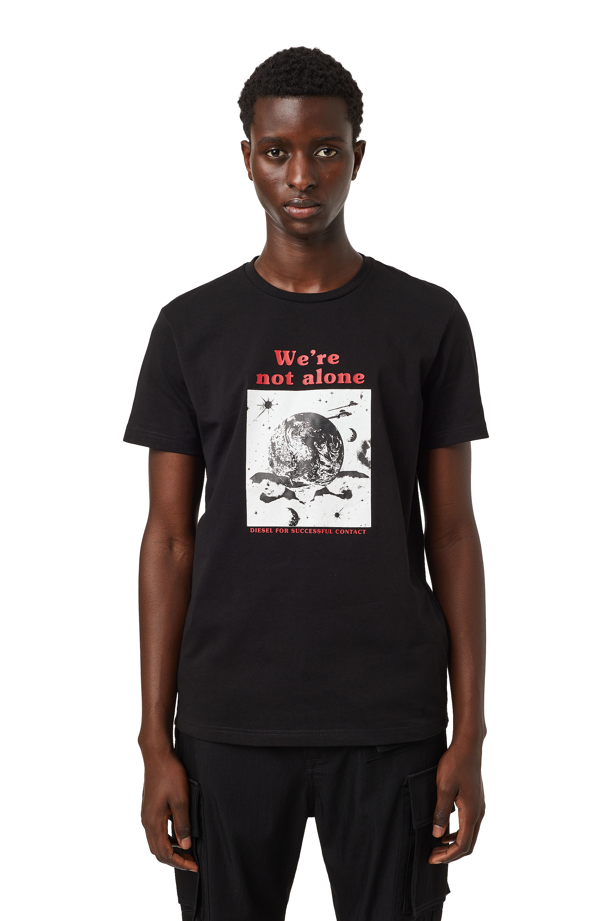 T-DIEGOS-B19, Black - T-Shirts
