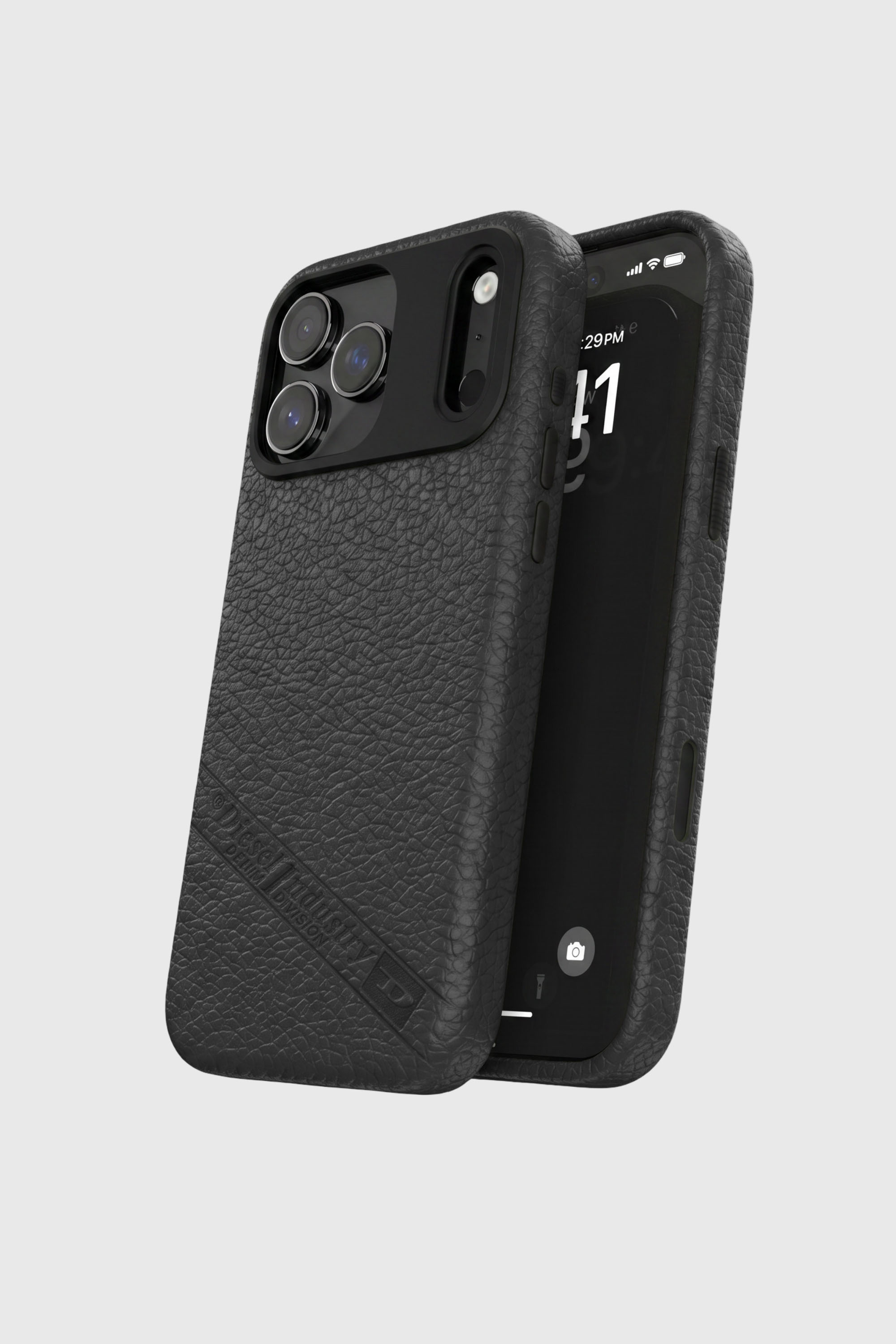 Diesel - 60642 MOULDED CASE, Unisex's Flag D case with MagSafe for iPhone 17 Pro Max in Black - 3