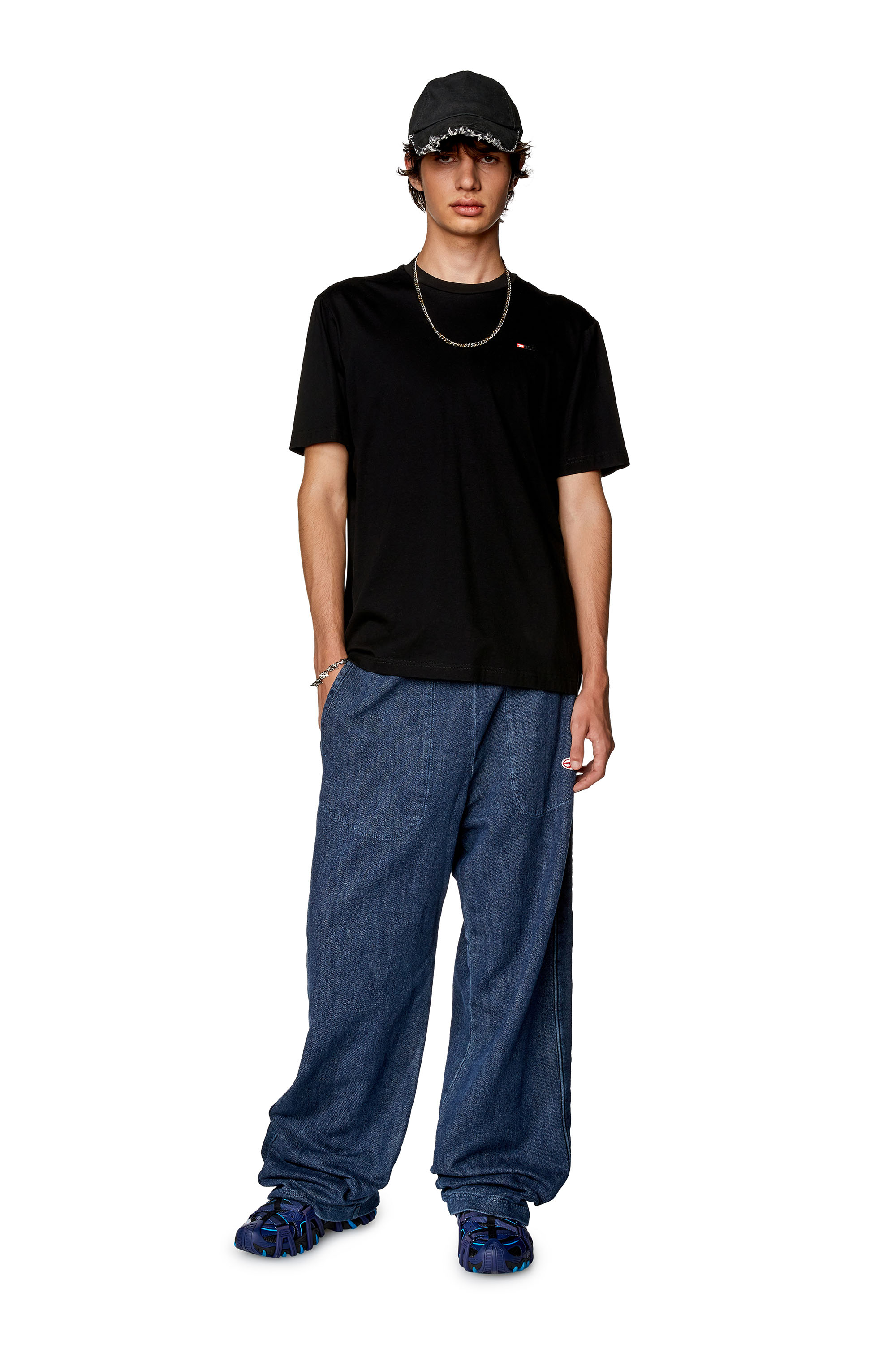 Diesel - T-JUST-MICRODIV, Black - Image 5