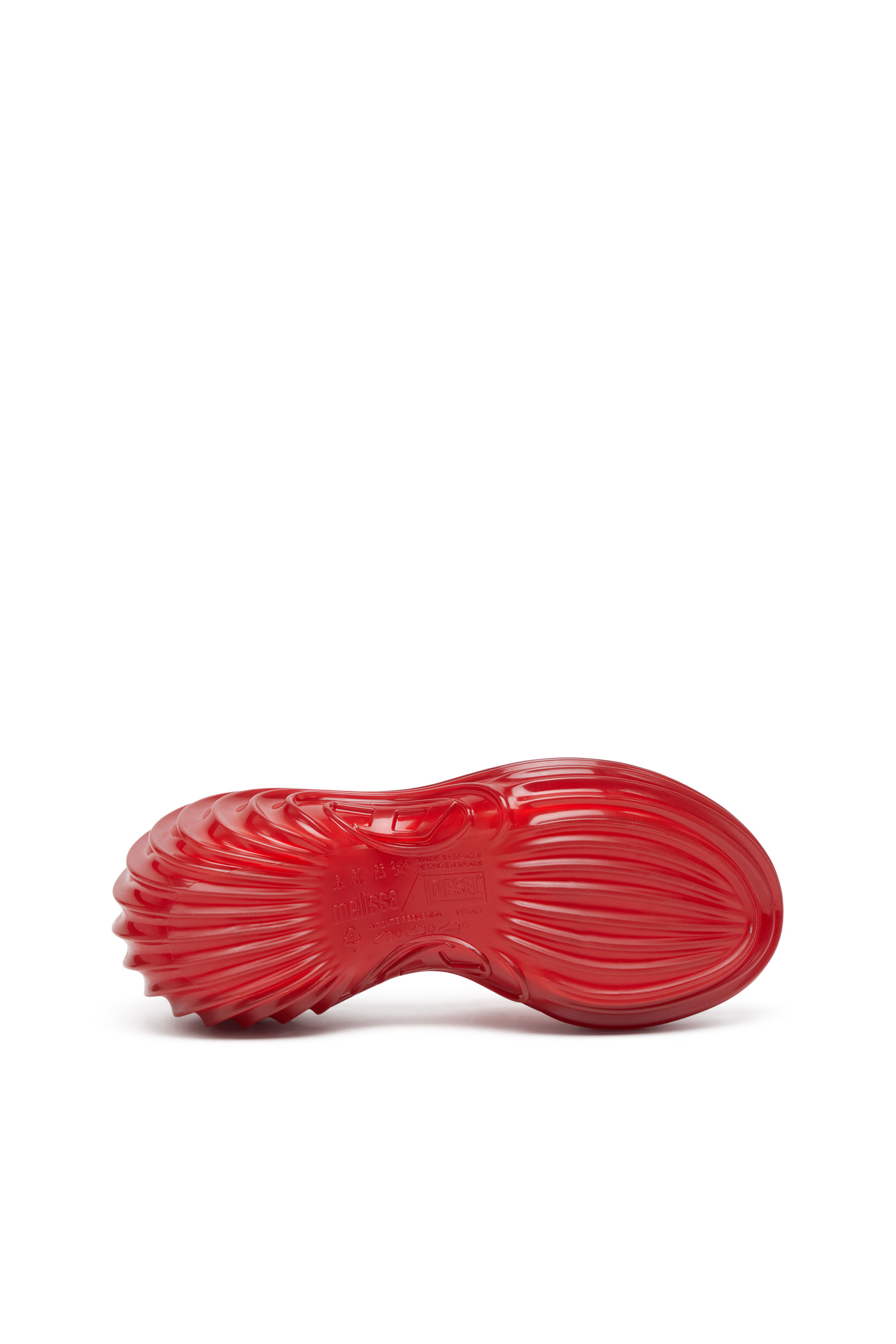 Diesel - MELISSA QUANTUM PLATFORM, Woman's Platform mule in Melflex&reg; in Red - 5