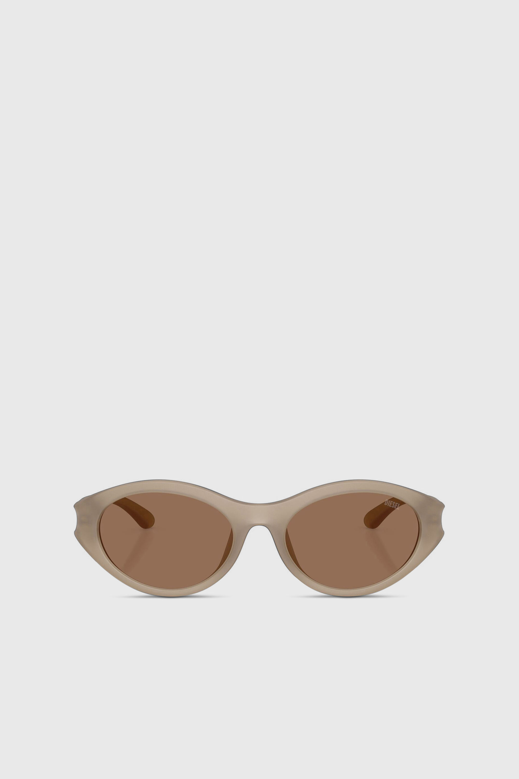 Diesel - 0DL3005U, Unisex's Oval sunglasses in Beige - 1
