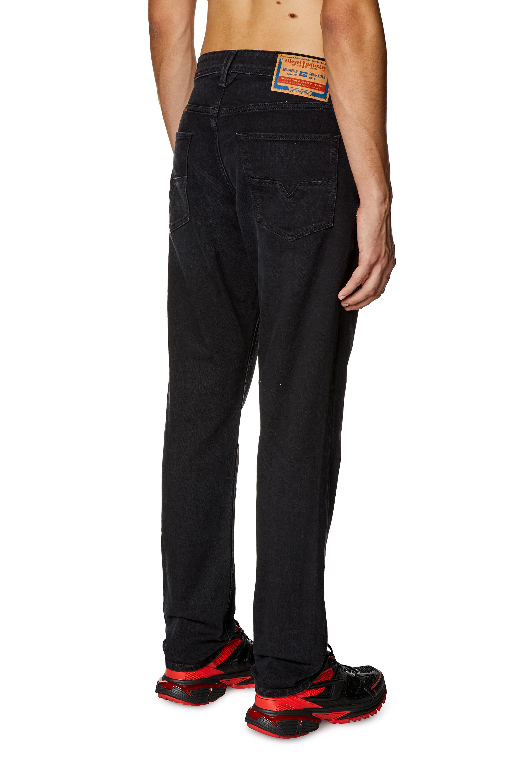 Diesel - Man's Regular Jeans 1986 Larkee-Beex 09D48, Black/Dark grey - 4
