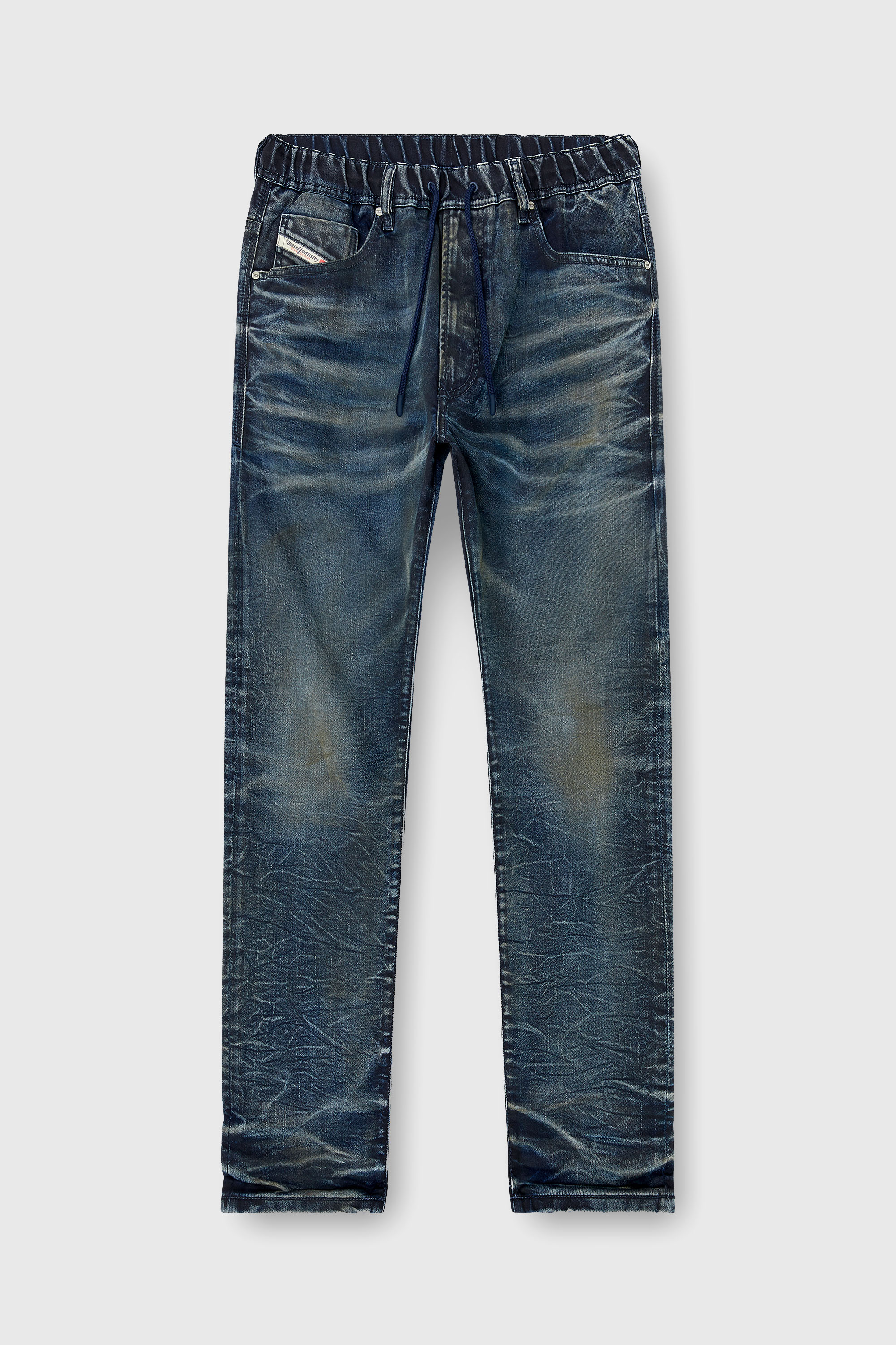 Diesel - Man's Regular 2030 D-Krooley Joggjeans&reg; 068XU, Dark Blue - 2