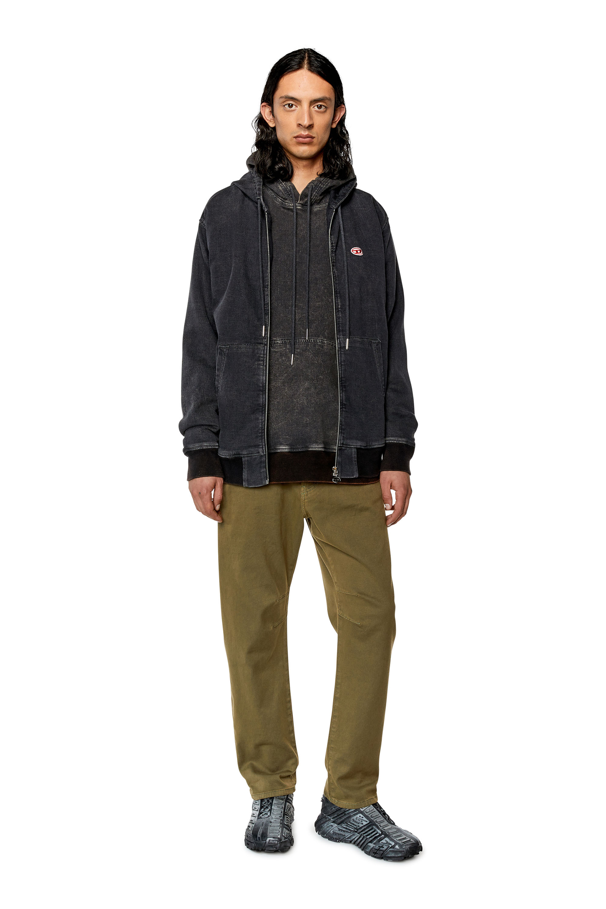 Diesel - D-Amage JoggJeans® 068DY Tapered, Military Green - Image 2
