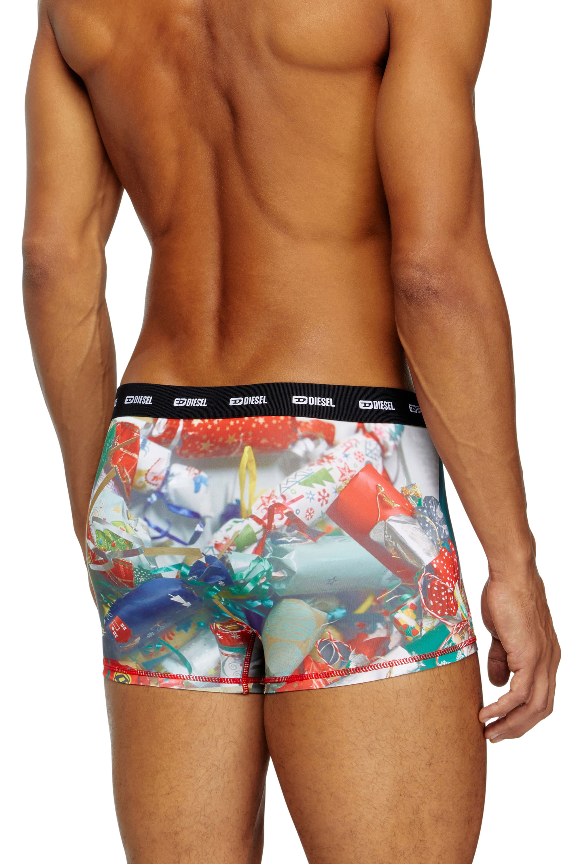 Diesel - DAMIEN-UTLT, Man's Stretch boxers with all-over print in Multicolor - 3