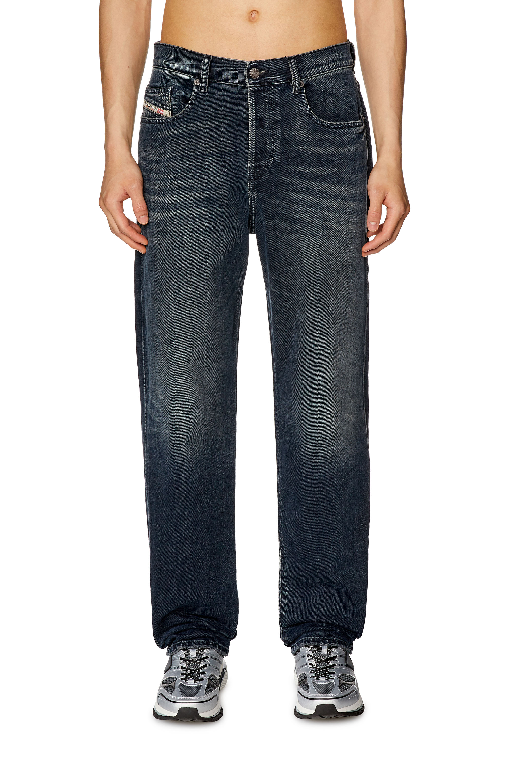 Diesel - Straight Jeans 2020 D-Viker 09G40, Dark Blue - Image 2
