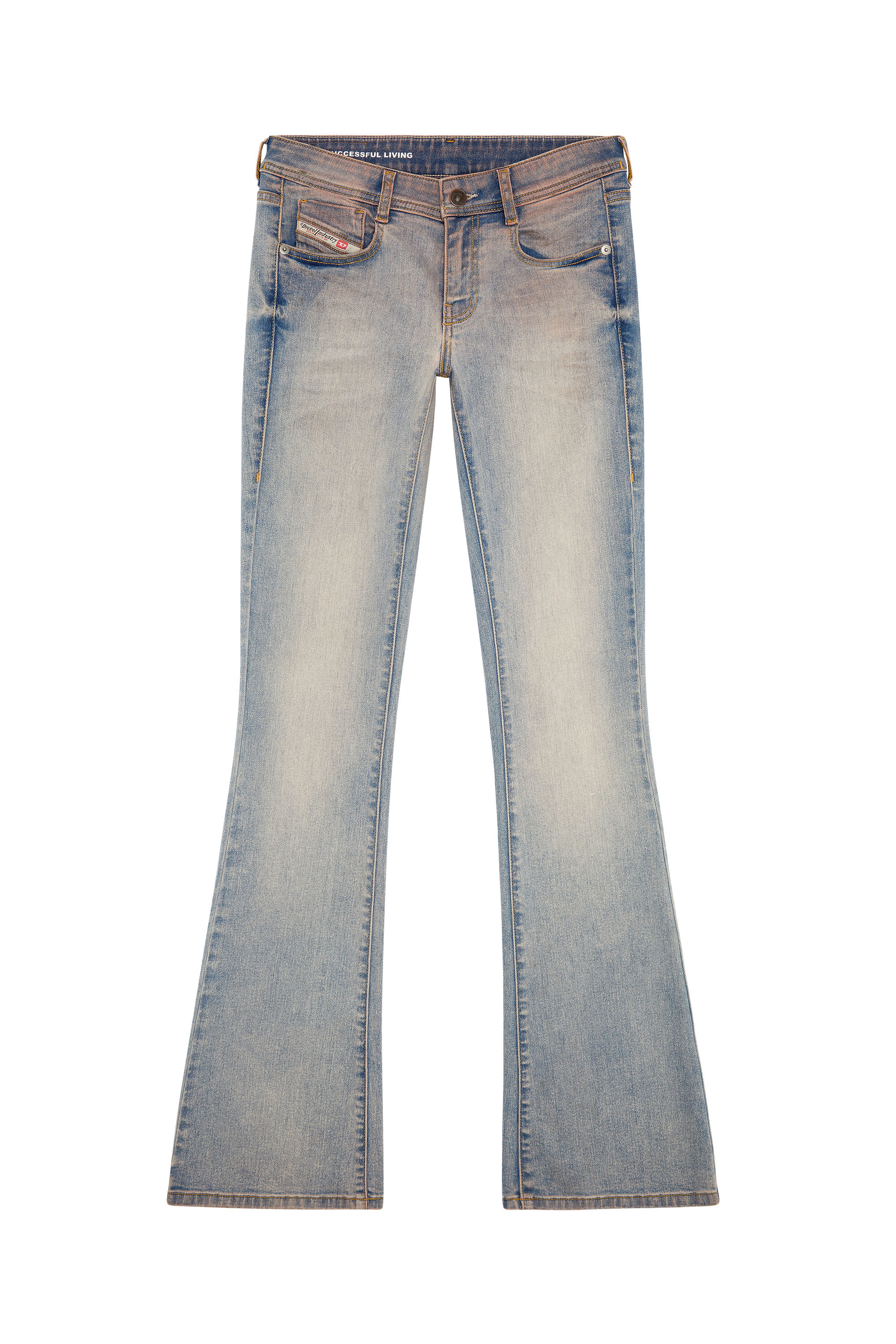 Diesel - Woman's Bootcut Jeans 1969 D-Ebbey 0PFAT, Light Blue - 2
