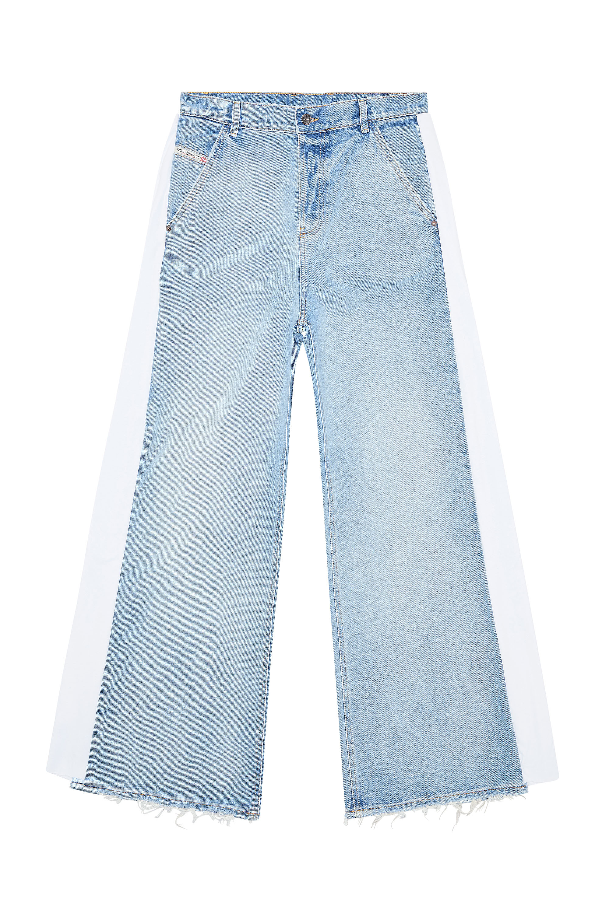 1996 D-Sire Woman: Straight Black/Dark grey Baggy Jeans | Diesel