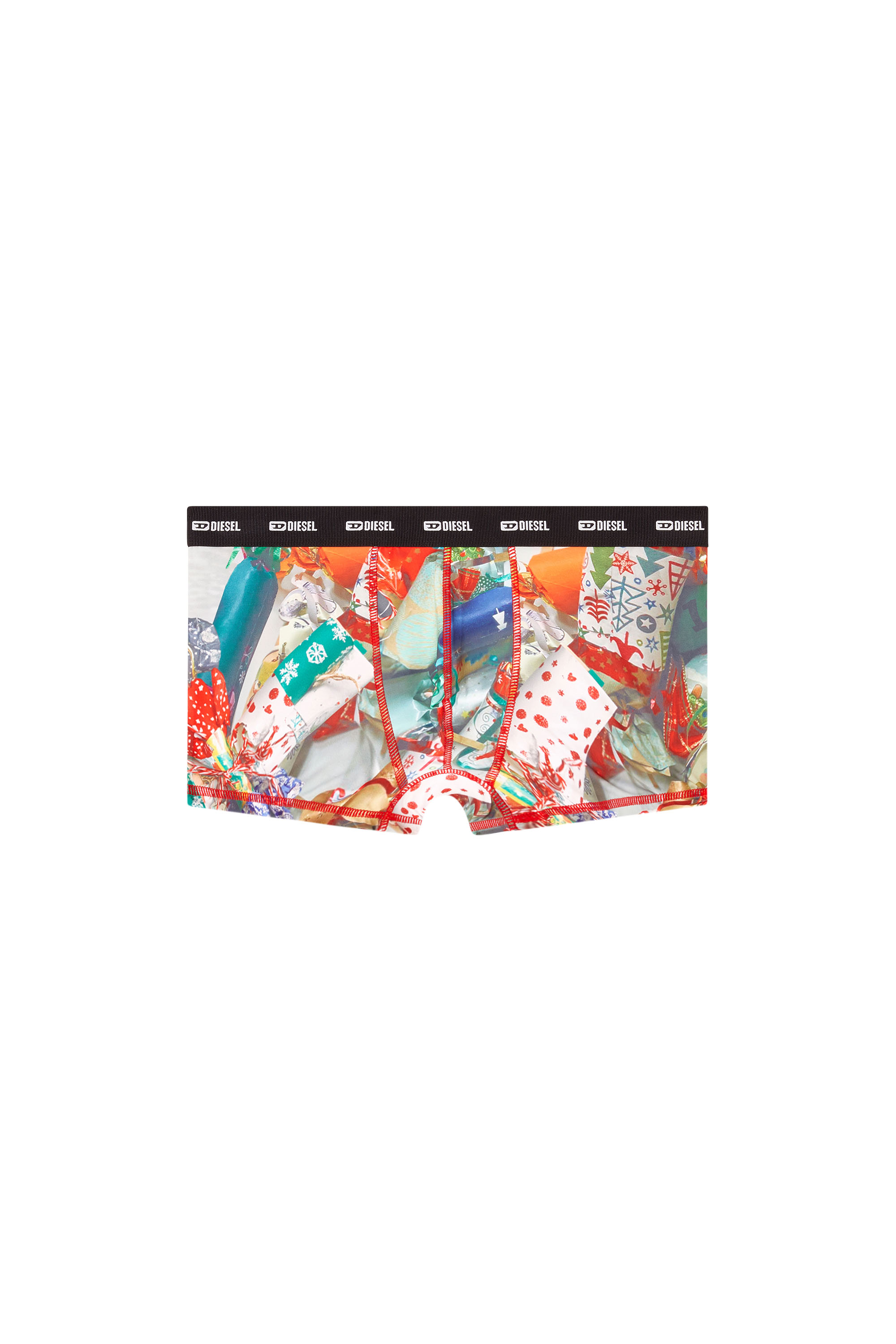 Diesel - DAMIEN-UTLT, Man's Stretch boxers with all-over print in Multicolor - 4