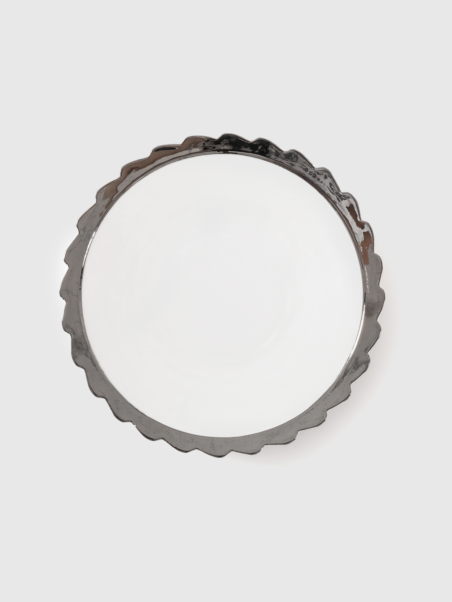 Diesel - 10992SIL MACHINE, Unisex's Porcelain dinner plate in White - 1