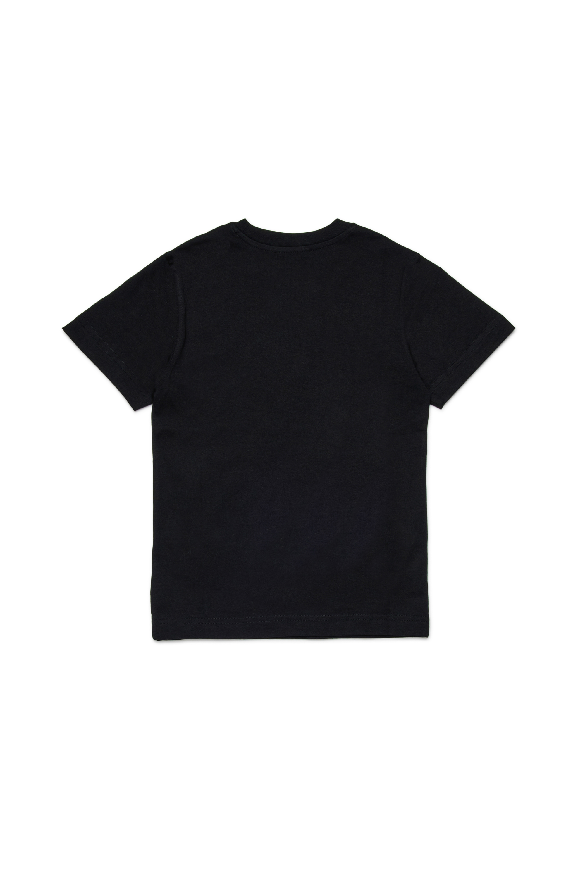 Diesel - TJUSTL31, Man's Cotton T-shirt with logo in Black - 2