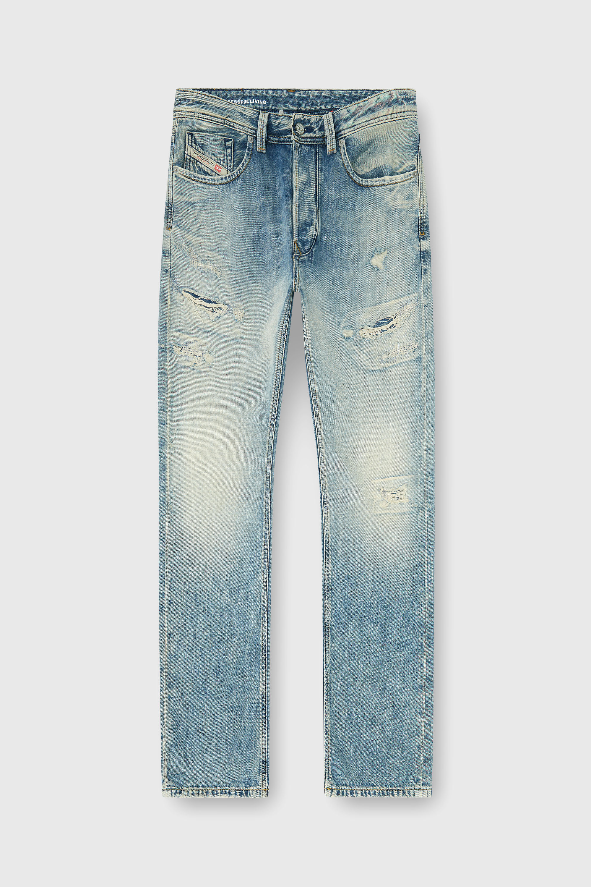 Diesel - Man's Regular Jeans 1985 Larkee 09P62, Medium blue - 6