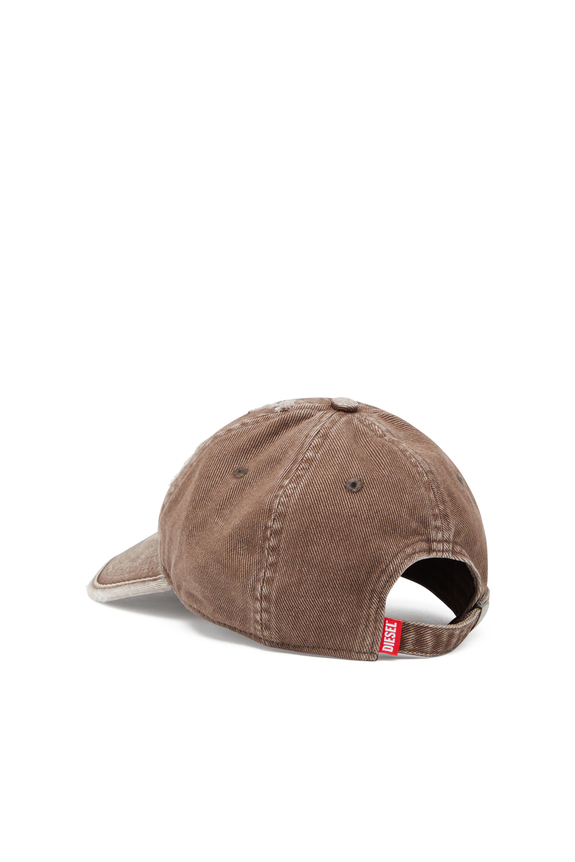 Diesel - C-BALL-UTLT, Man's Baseball cap in Light Brown - 2