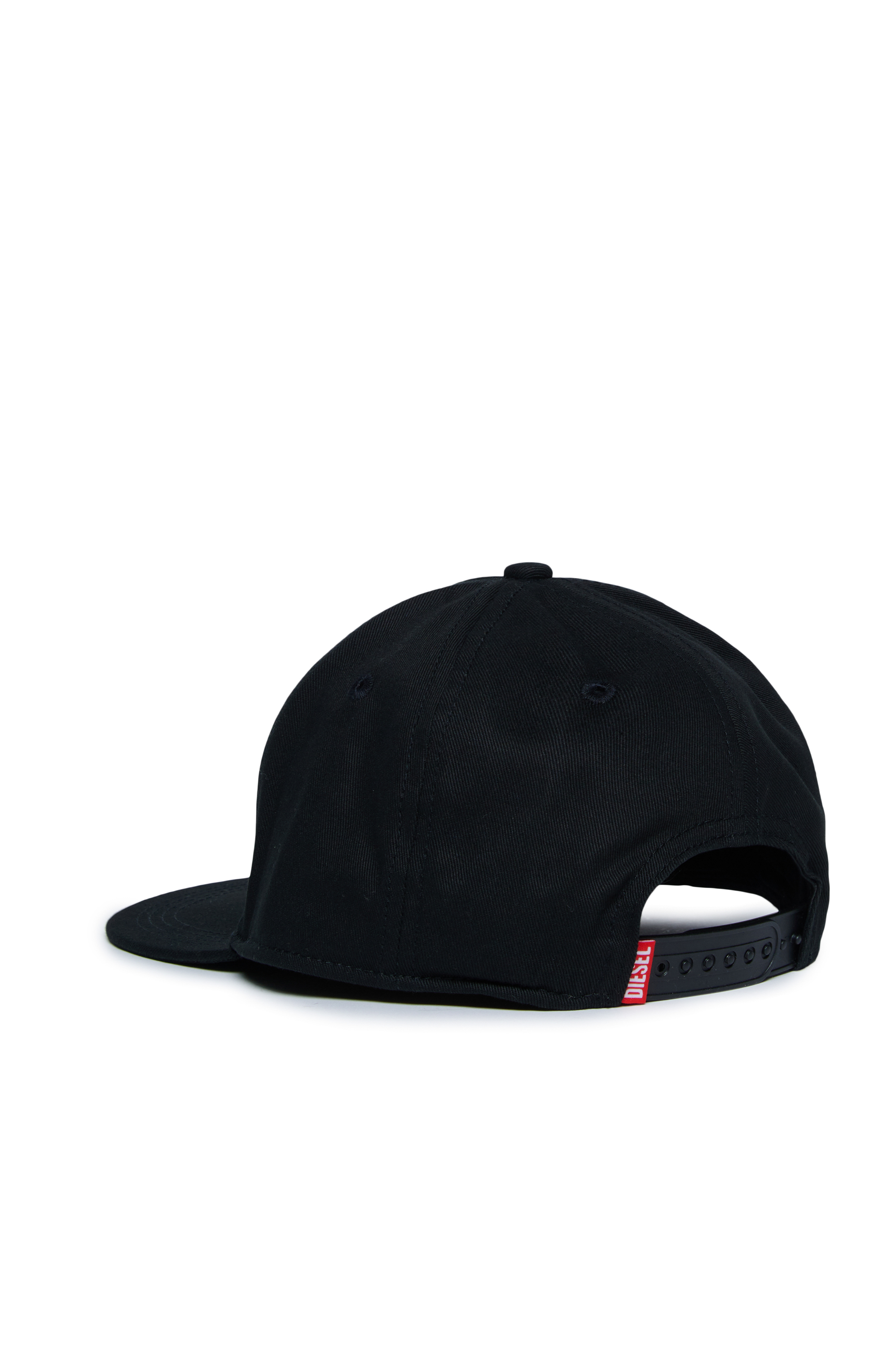 Diesel - FPRITTIL, Unisex's Baseball cap with smudged logo in Black - 2