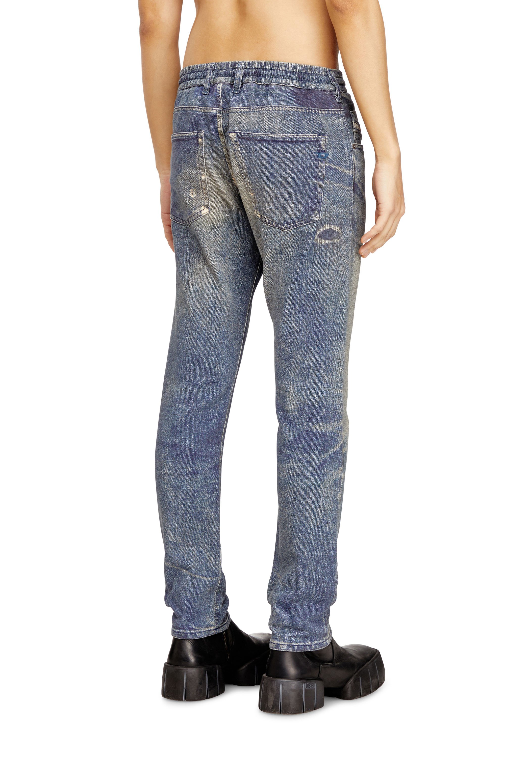 Diesel - Man's Regular 2032 D-Krooley Joggjeans&reg; 068UT, Medium blue - 4
